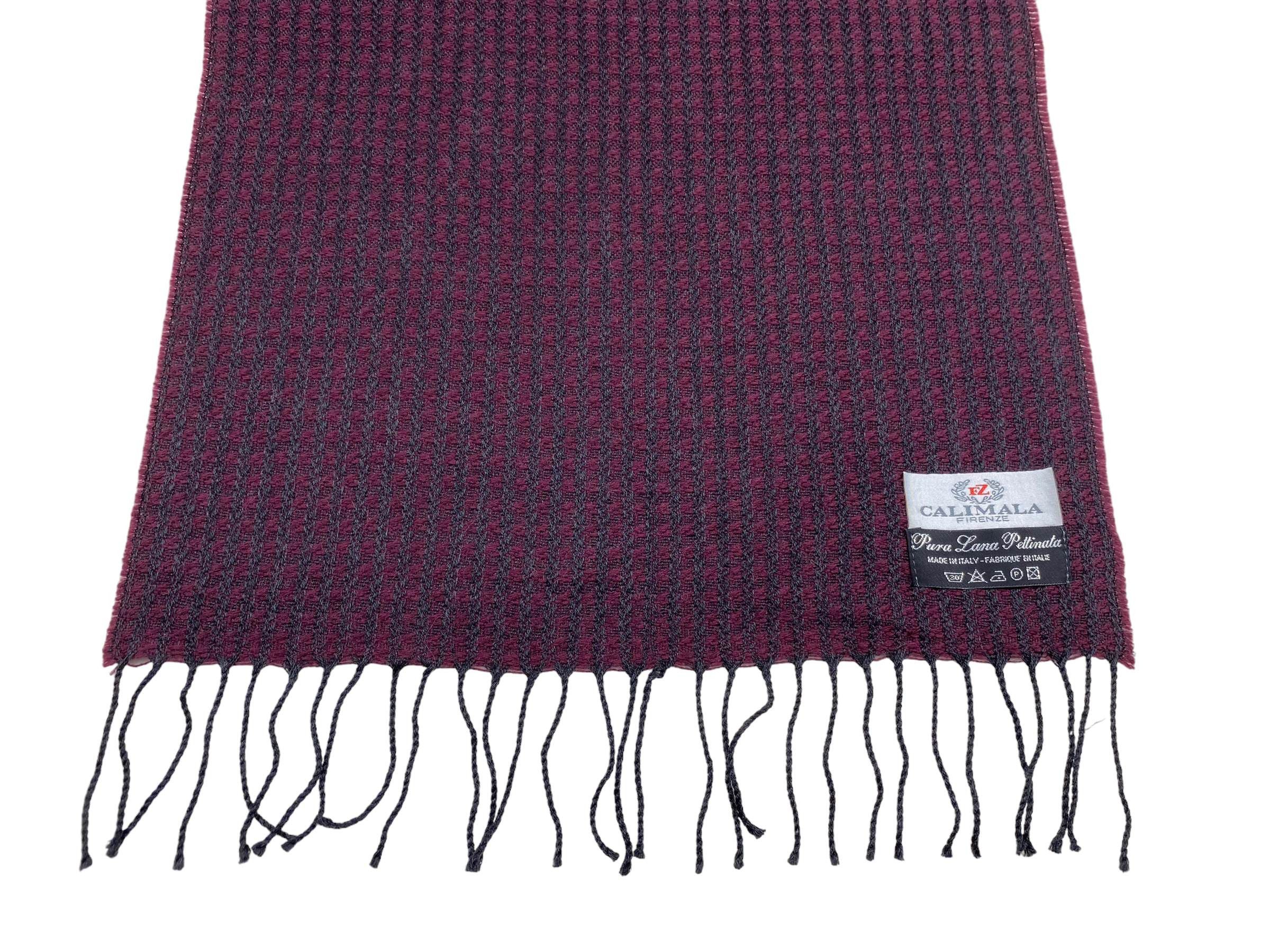 Vintage Calimala Firenze scarf Pure Combed Wool Vintage Scarves Size ONE SIZE - 8 Thumbnail
