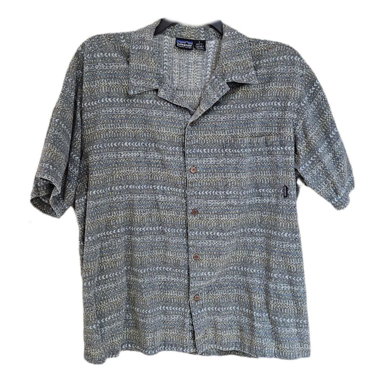 Patagonia java fish 半袖シャツ Patagonia × Vintage 1994 PATAGONIA A/C PRINT SHIRTS JAVA FISH