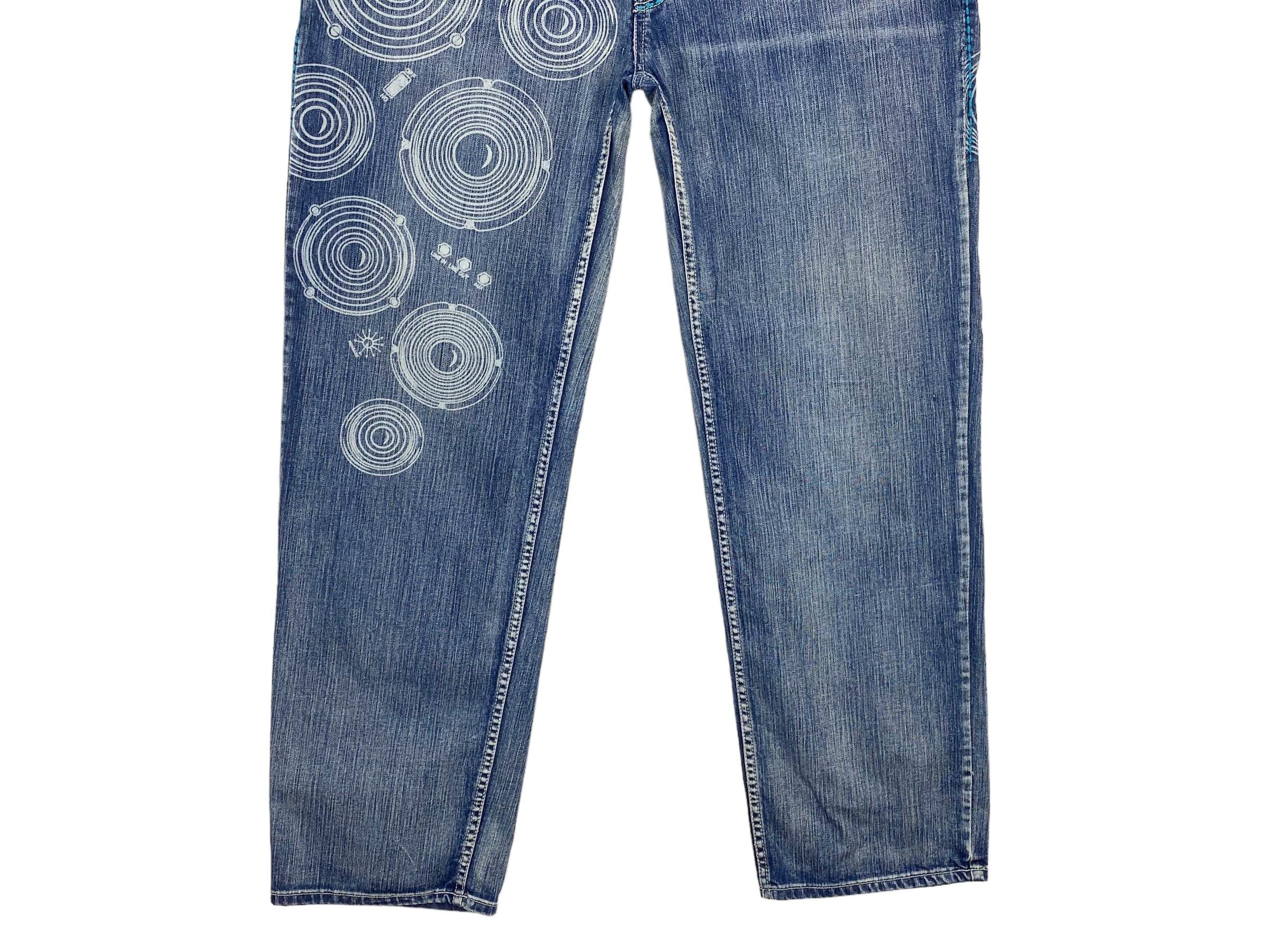 Japanese Brand Vokal Baggy Jeans Hip Hop Skateboard Jeans Size US 42 / EU 58 - 4 Thumbnail