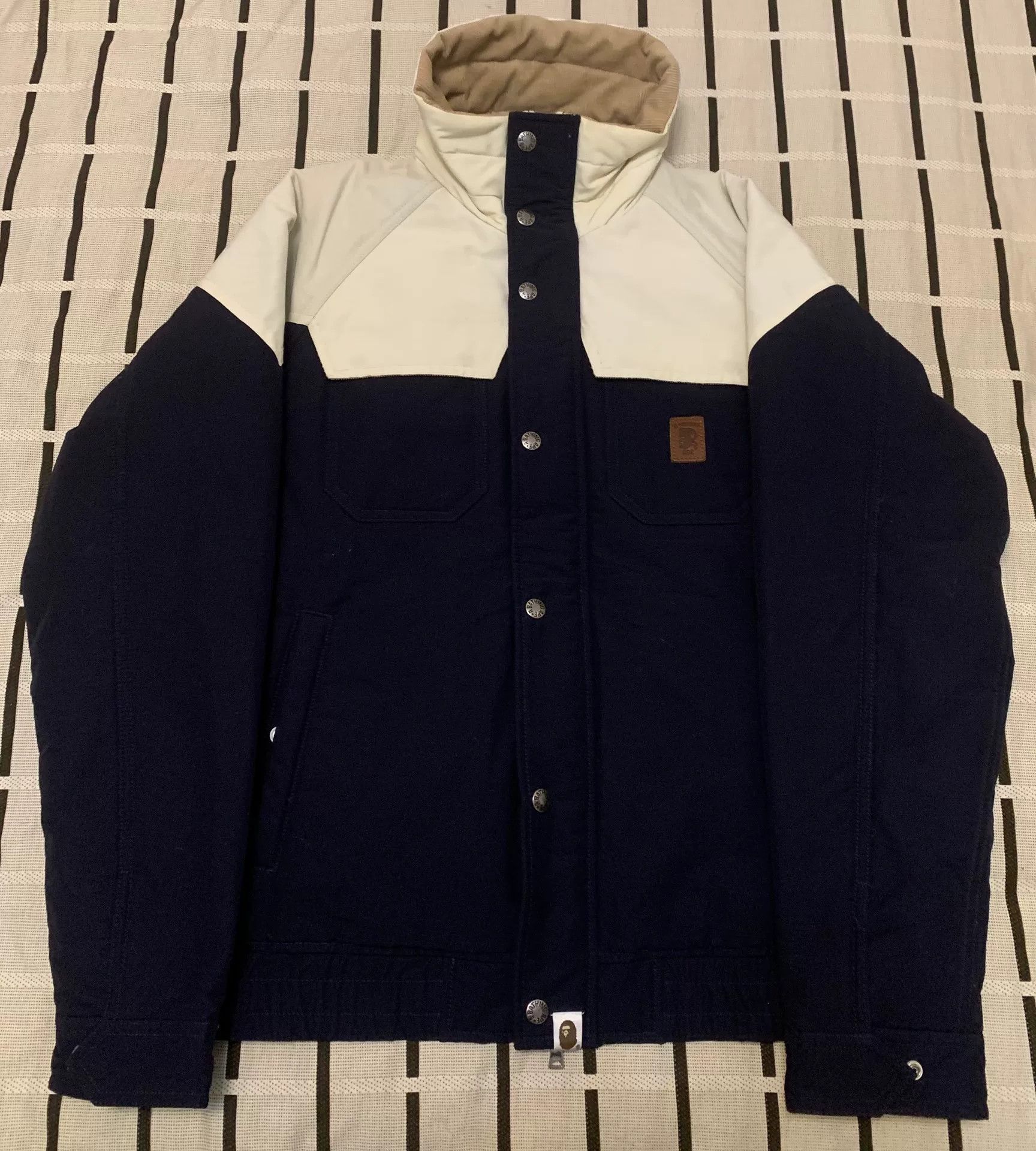 Bape Bape Ape Gold Heavy Coat L Men Size US L / EU 52-54 / 3 - 1 Thumbnail