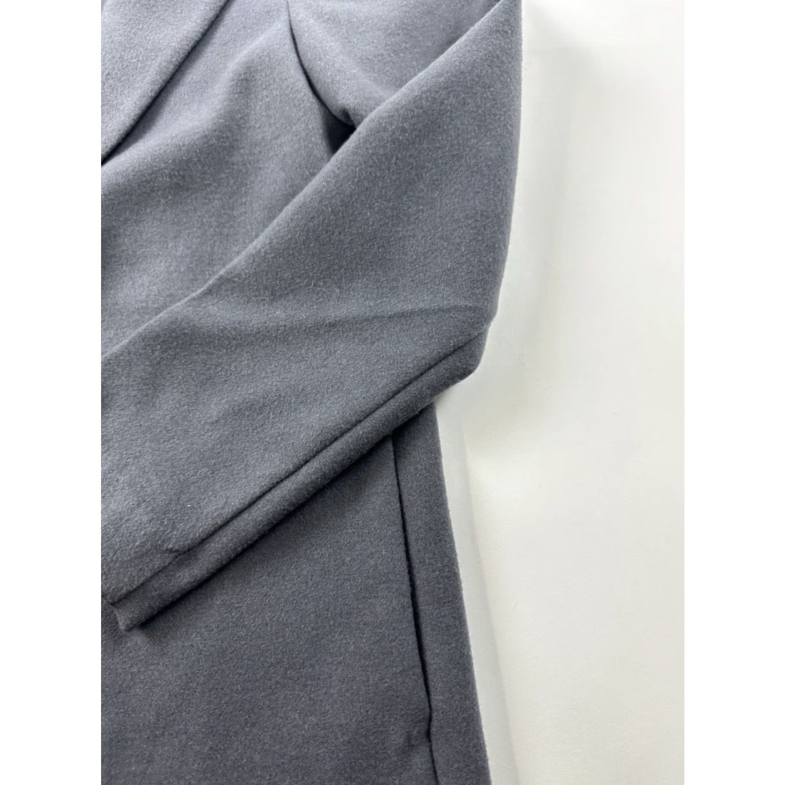 Vintage VINTAGE Be Cool Gray Blazer Jacket One Button Coat Pockets Long Sleeve S Women Jacket Casual Basic Pockets Size S / US 4 / IT 40 - 2 Thumbnail