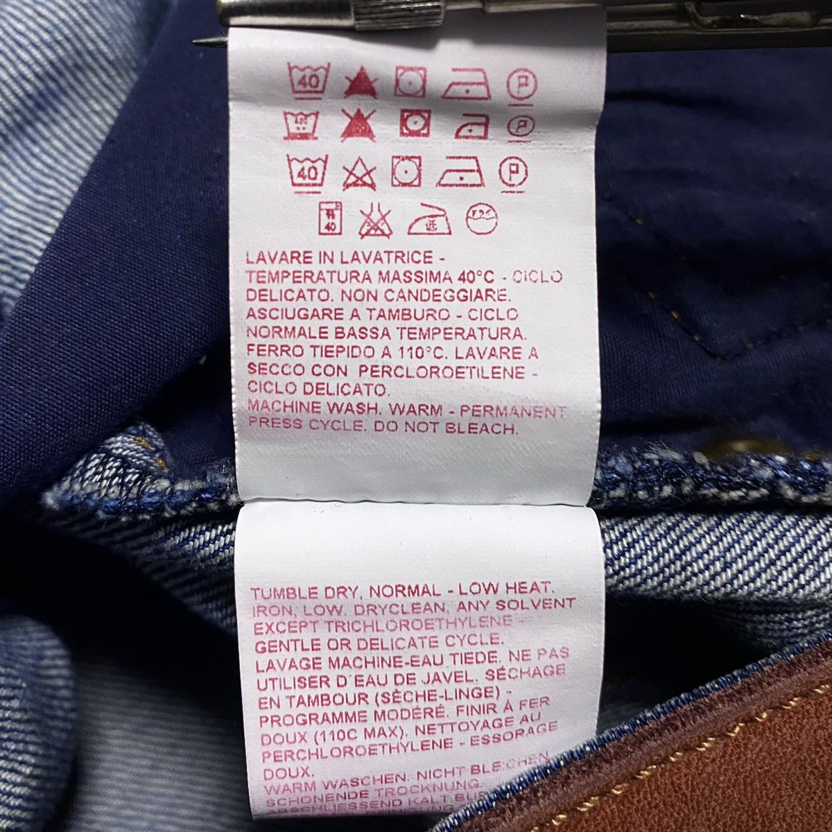 Marni Womens Marni Skinny Fit Navy Cotton Stretchy Jeans Denim Lux Size 25" / US 0 / IT 36 - 18 Thumbnail