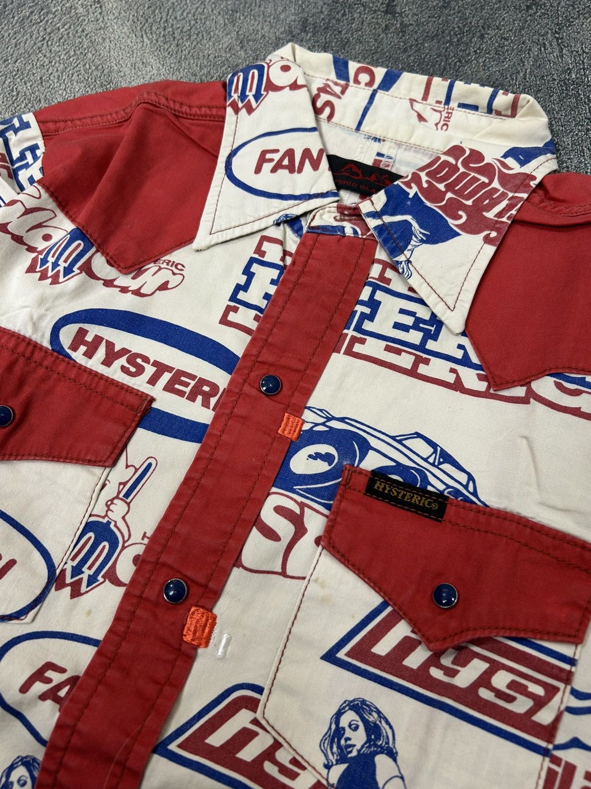 Hysteric Glamour Vintage Hysteric Glamour All Over logo Size US S / EU 44-46 / 1 - 5 Thumbnail