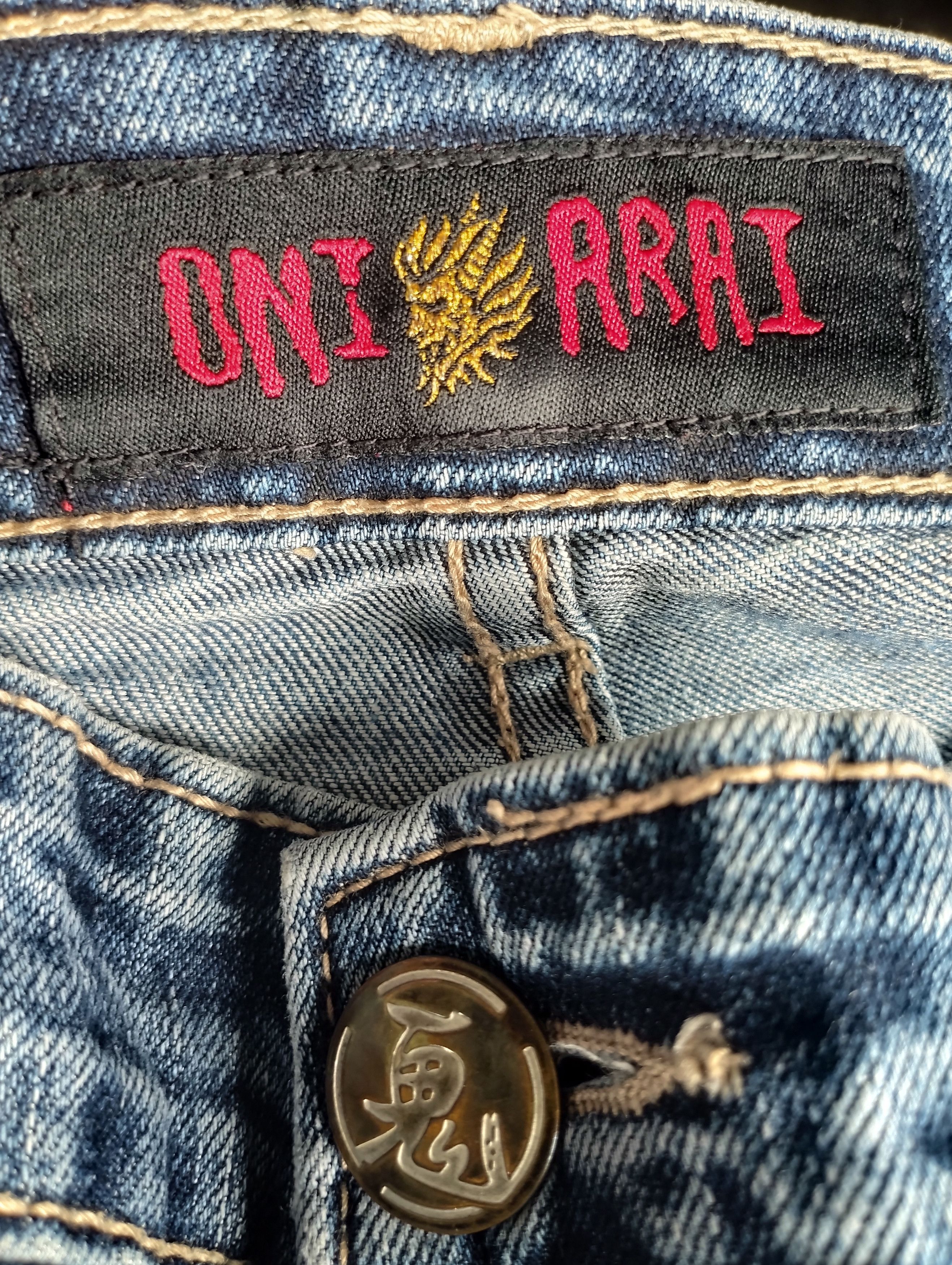 Japanese Brand Oniarai jeans Size US 32 / EU 48 - 9 Thumbnail