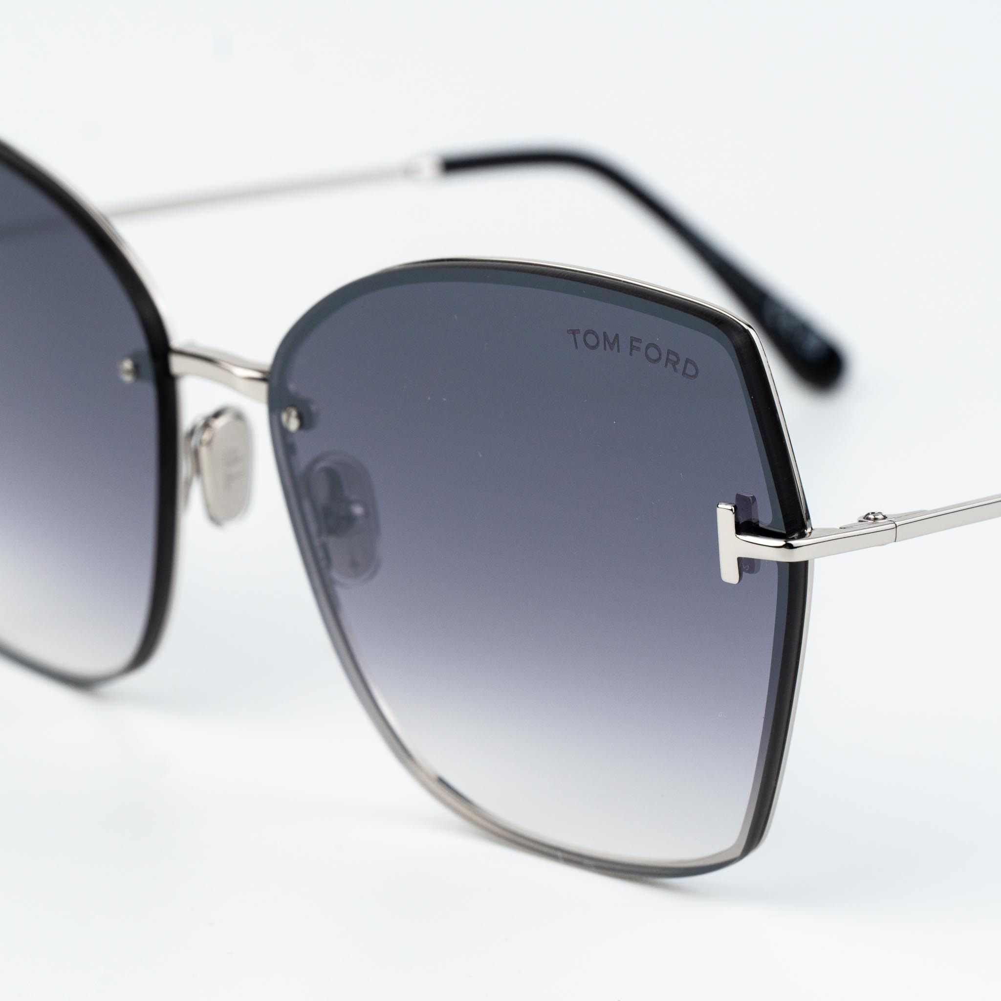 Tom Ford Tom Ford NICKIE-02 Women Sunglasses Butterfly FT1107 16C Size ONE SIZE - 5 Thumbnail