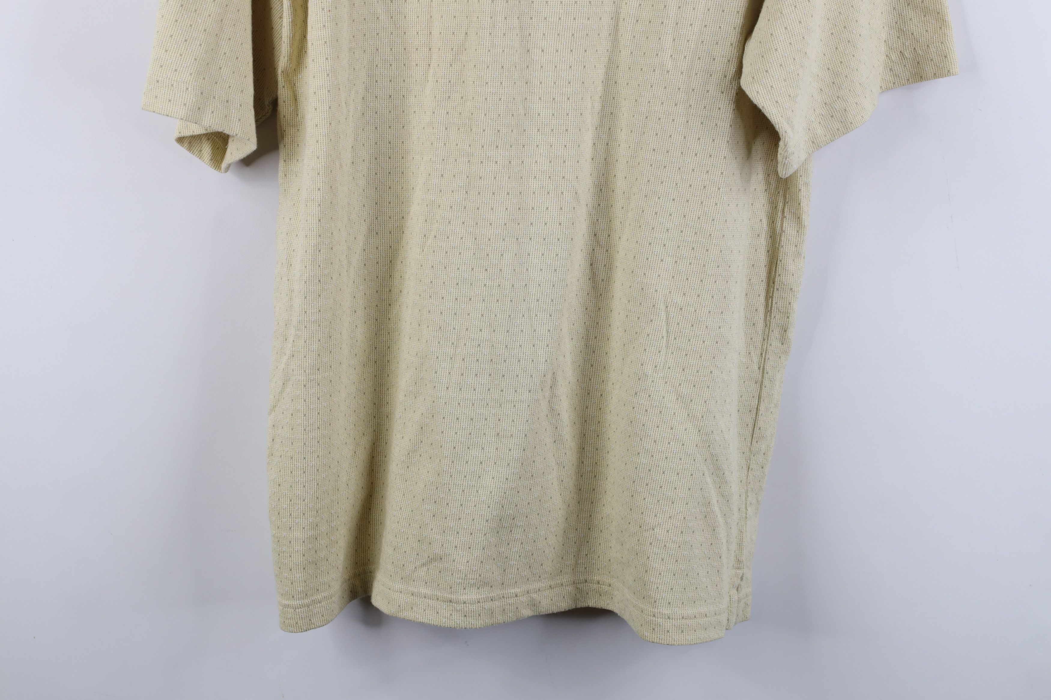 Vintage Vintage 90s Streetwear Knit Collared Golf Polo Shirt Yellow Size US S / EU 44-46 / 1 - 14 Thumbnail