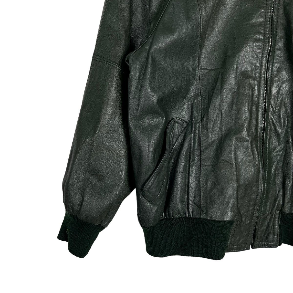 Japanese Brand 🔥 VINTAGE JHA JHA RIDER MOTO LEATHER JACKET Size US S / EU 44-46 / 1 - 6 Thumbnail