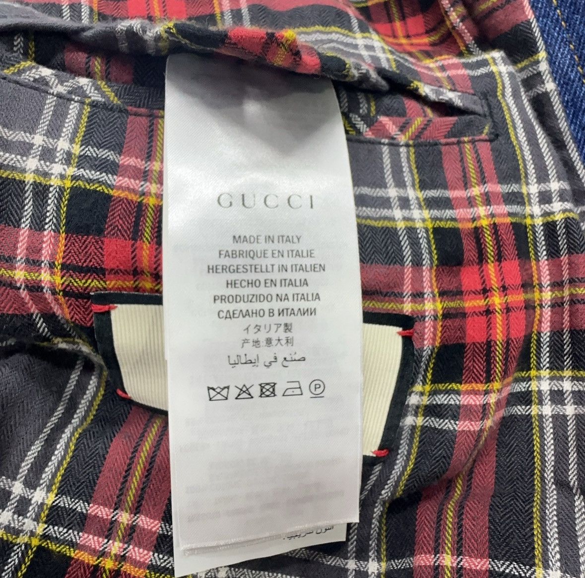 Gucci Gucci Sticker Oversized Denim Jacket 44 Size US S / EU 44-46 / 1 - 6 Thumbnail