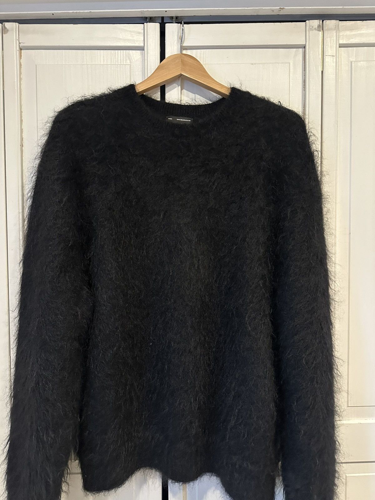 Axel Arigato Axel Arigato Mohair Jumper - Black Size US M / EU 48-50 / 2 - 1 Thumbnail