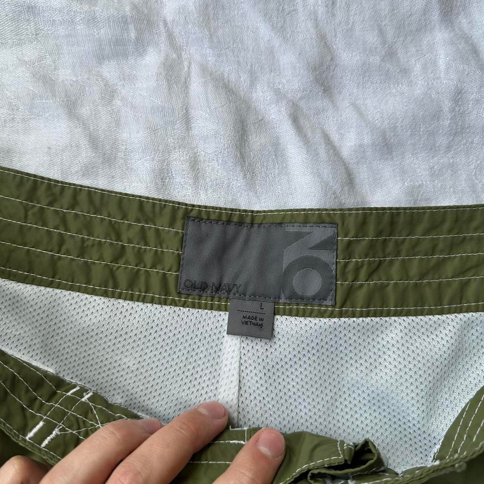Old Navy × Vintage Vintage Y2K Old Navy Skull Board Shorts Swim Surf Suit Size US 35 - 5 Thumbnail