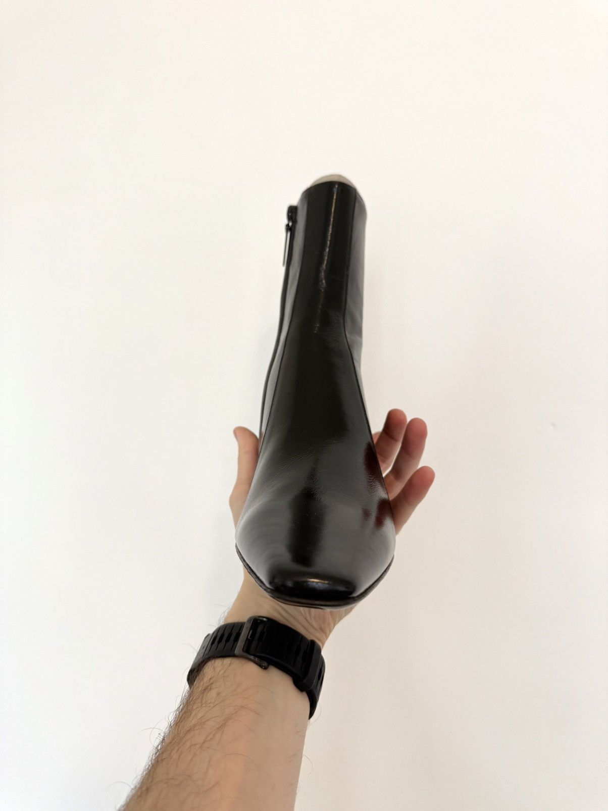 Saint Laurent Paris SS24 Saint Laurent Rainer 75 Boots in Smooth Leather Size US 8 / EU 41 - 3 Thumbnail