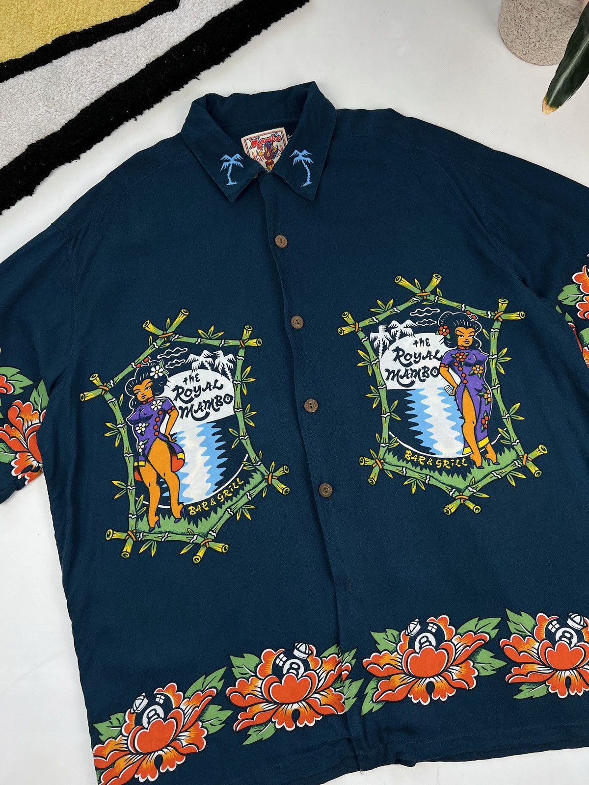 Mambo vintage mambo shirt the royal mambo Tiger and sexy lady Size US M / EU 48-50 / 2 - 4 Thumbnail