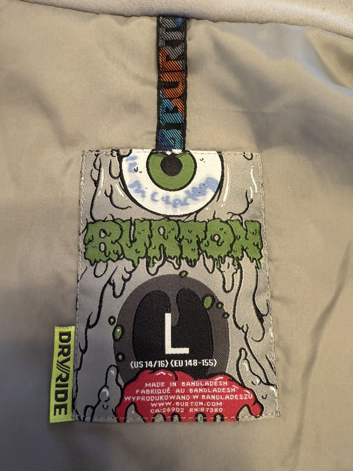 Burton Burton Kids Ski/Snowboard jacket Size US L / EU 52-54 / 3 - 3 Thumbnail