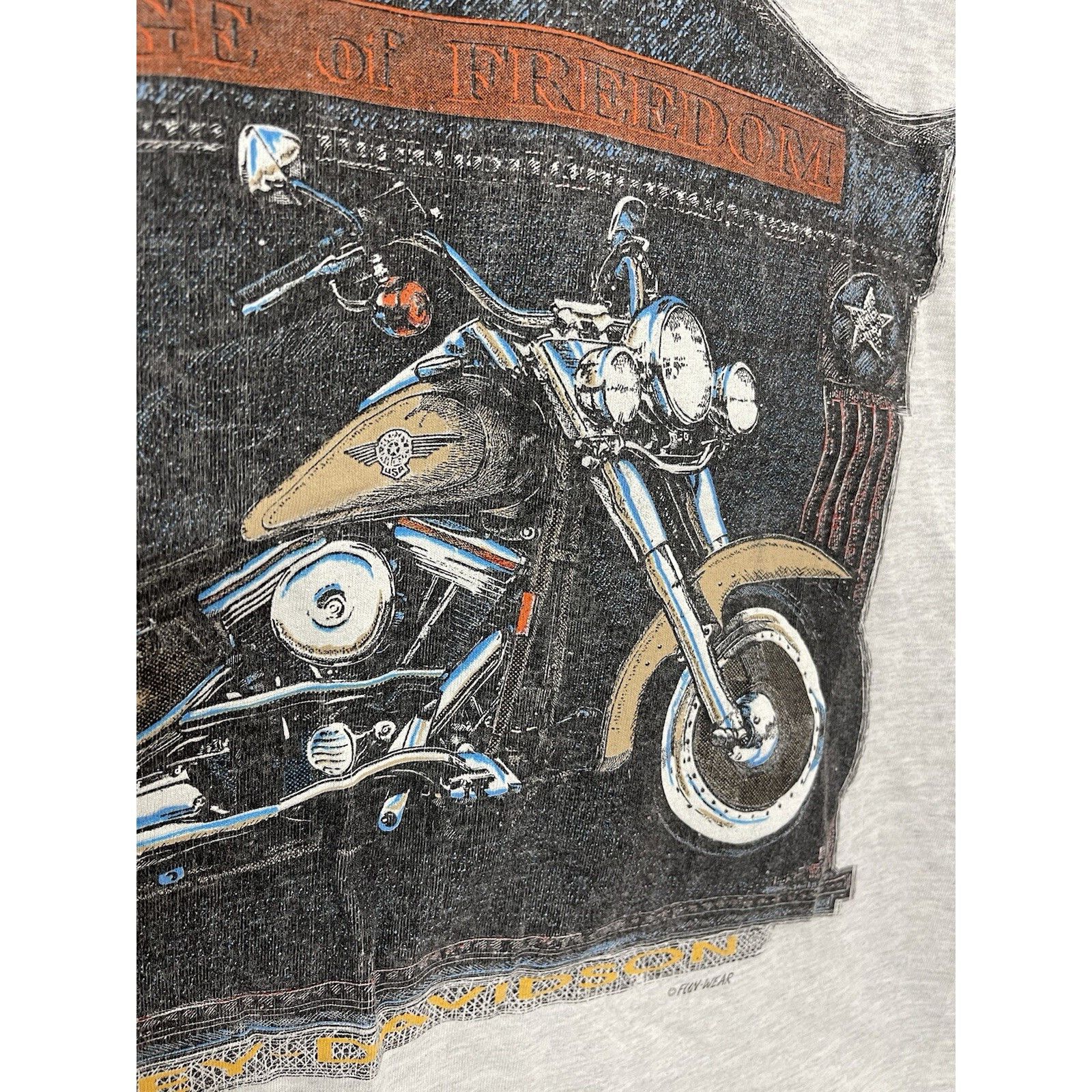 Harley Davidson Vintage Harley Davidson Tank Top Adult Medium Biker Flames 9 Size US M / EU 48-50 / 2 - 5 Thumbnail
