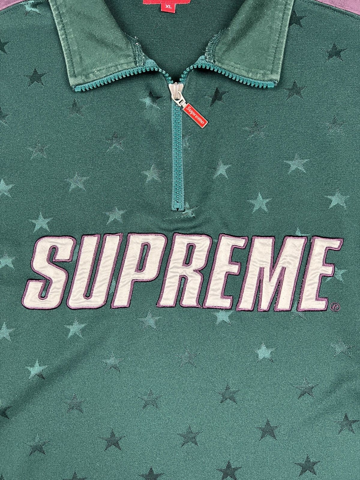 Supreme Supreme FW18 Track Half Zip Pullover Size US XL / EU 56 / 4 - 17 Thumbnail