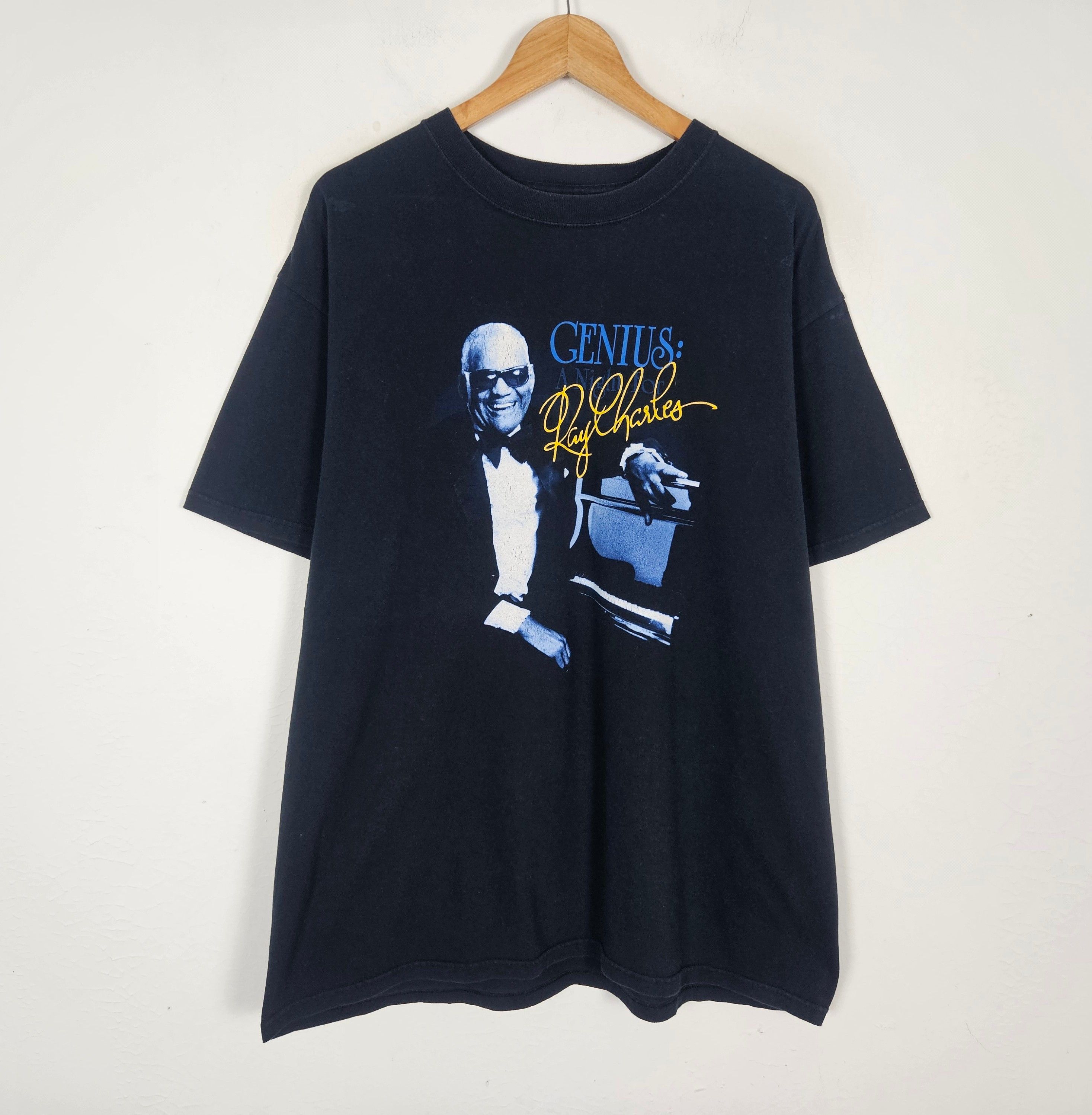 Band Tees Vintage Ray Charles Blues Jazz Band Tees tour Y2K Size US XL / EU 56 / 4 - 3 Thumbnail