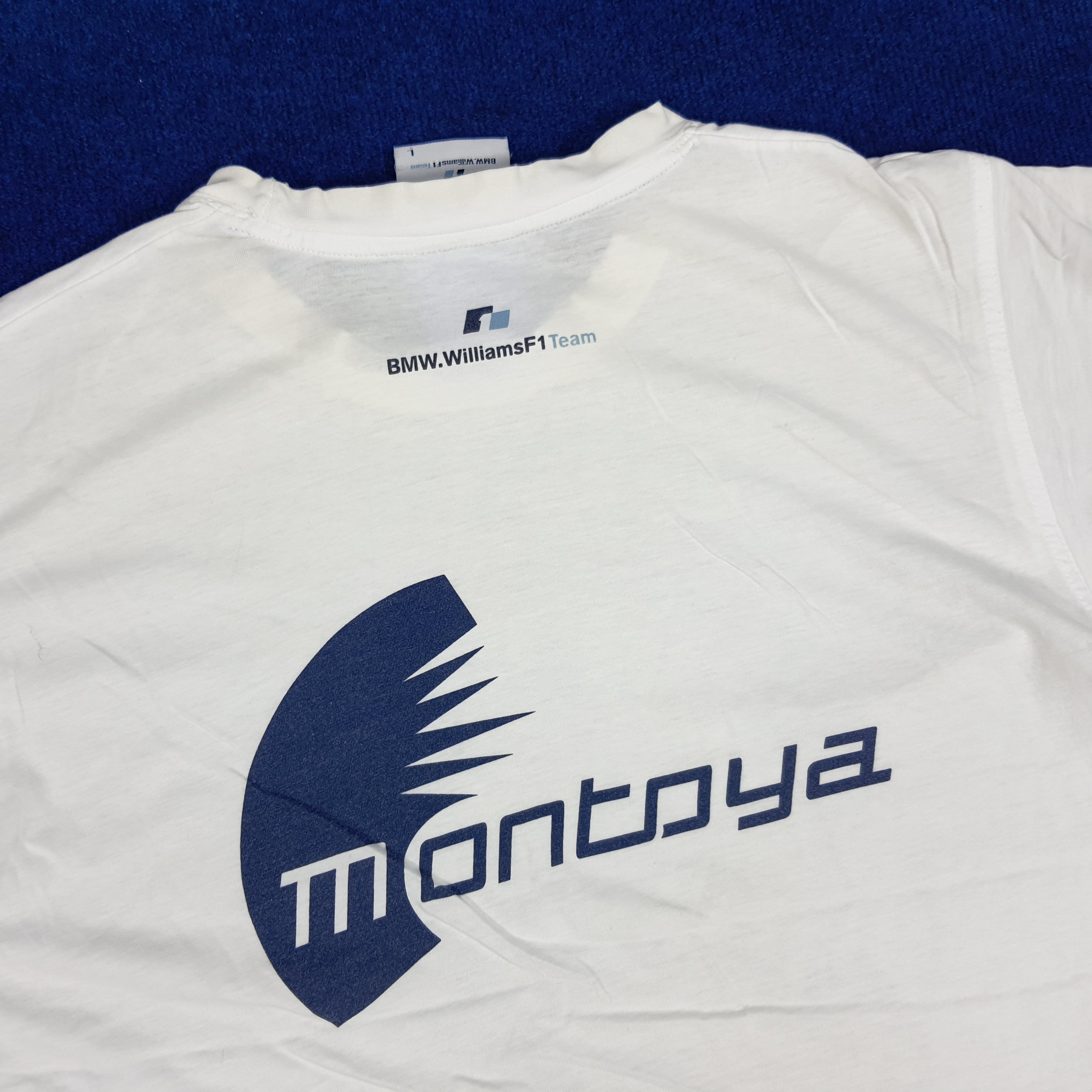 BMW × Vintage Vintage BMW Williams F1 Team Montoya Motorsports Tshirt Size US L / EU 52-54 / 3 - 4 Thumbnail