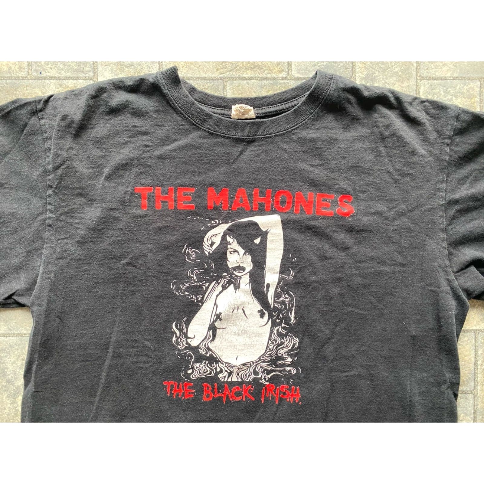 Anvil Anvil T Shirt The Mahones Irish Punk Rock Band Black Mens Large Short Sleeve Band Music Shirt L Size US L / EU 52-54 / 3 - 6 Thumbnail