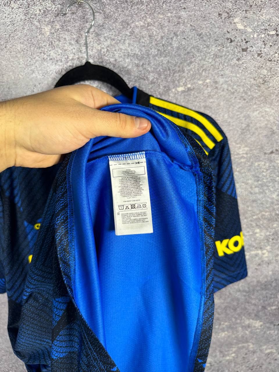 Adidas NEW RONALDO Manchester United 2021/22 Adidas Third Jersey Size US L / EU 52-54 / 3 - 13 Thumbnail