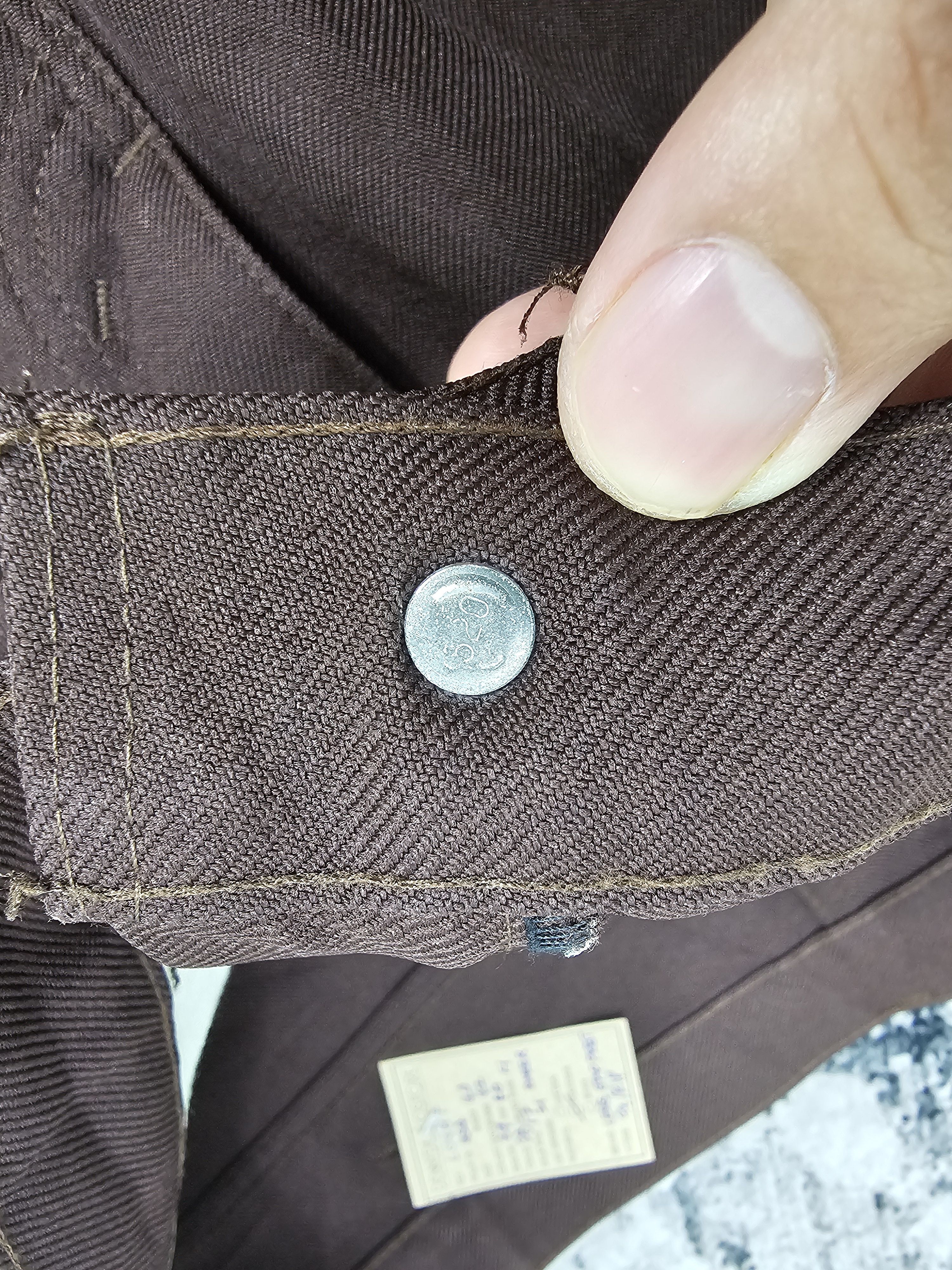 Levi's Vintage Clothing Vtg 70'S LEVIS Sta Prest Talon 42 Single R Pants L0487 Size US 40 / EU 56 - 13 Thumbnail