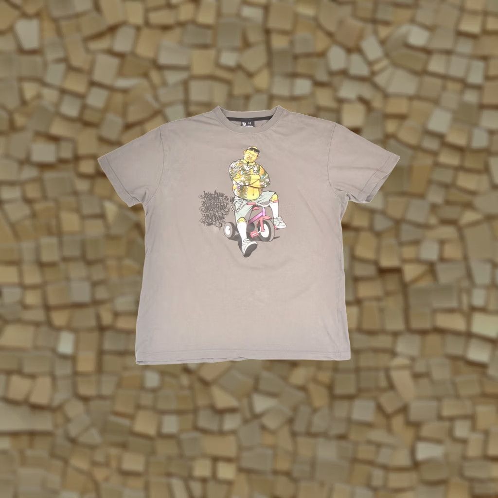 Bones Rare Pyromaniac Clothing Vintage Skate T-Shirt Tee Skull Flames Bones Size M Men Gray XS? Size US M / EU 48-50 / 2 - 1 Thumbnail