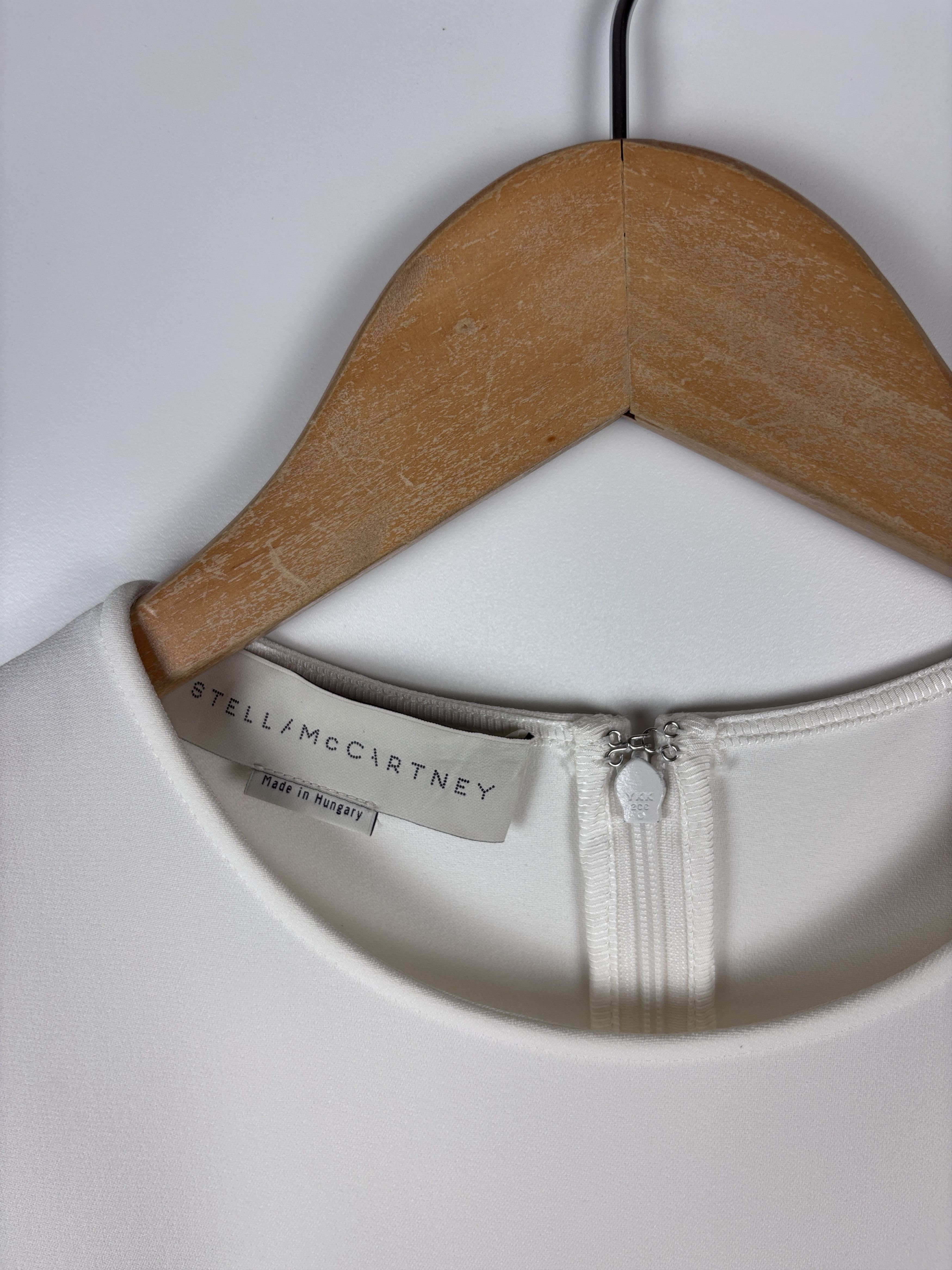 Stella McCartney Womens Stella McCartney Dress White Size 40 Size S / US 4 / IT 40 - 5 Thumbnail