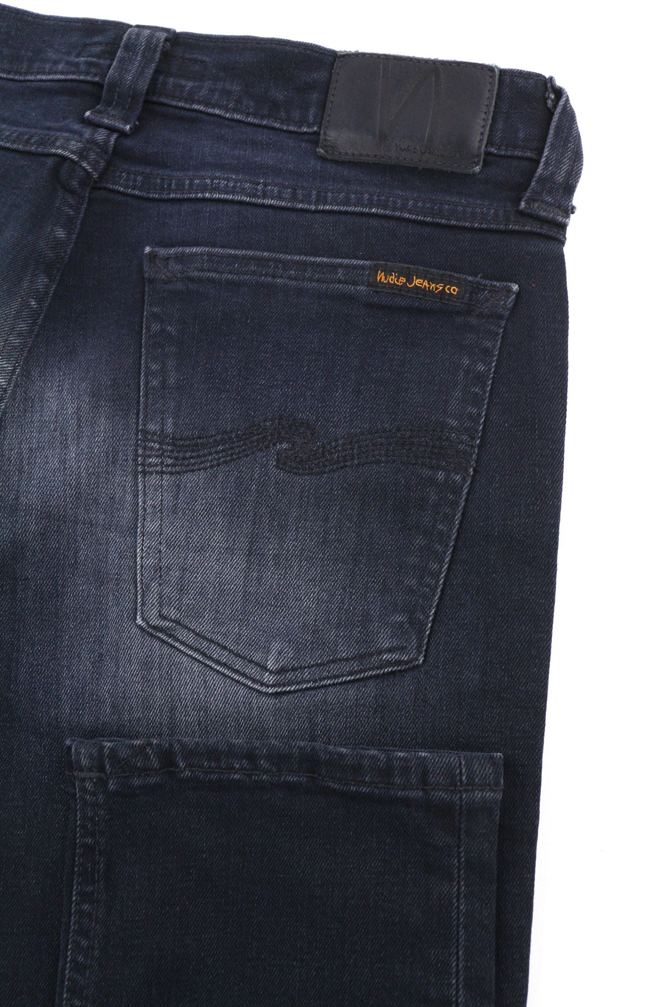 Nudie Jeans TIGHT LONG JOHN W29/L32 Organic Black Grey Jeans 82684 Size US 29 - 5 Thumbnail