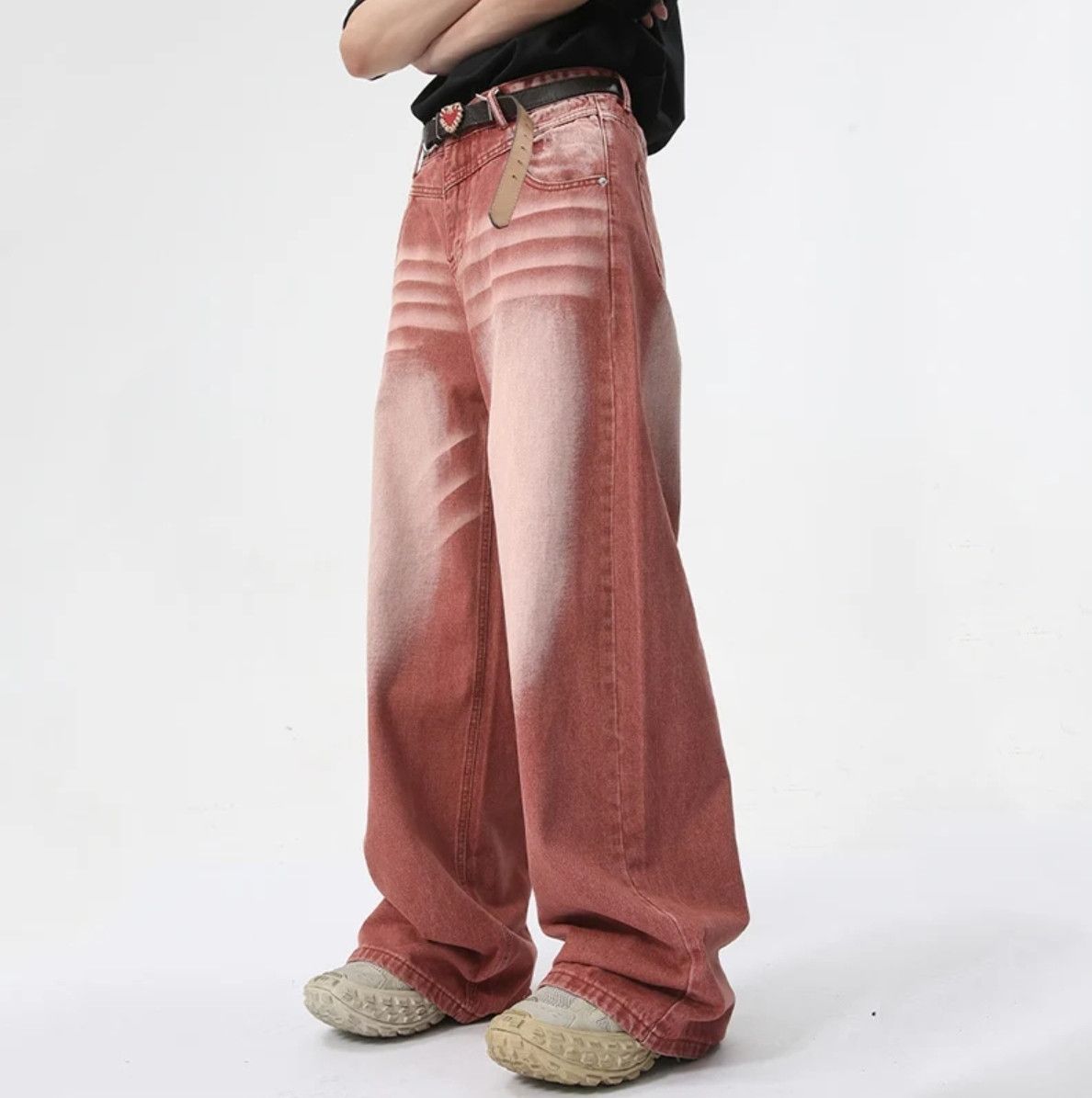 Jean Trendy Washed Jeans Size US 28 / EU 44 - 5 Thumbnail