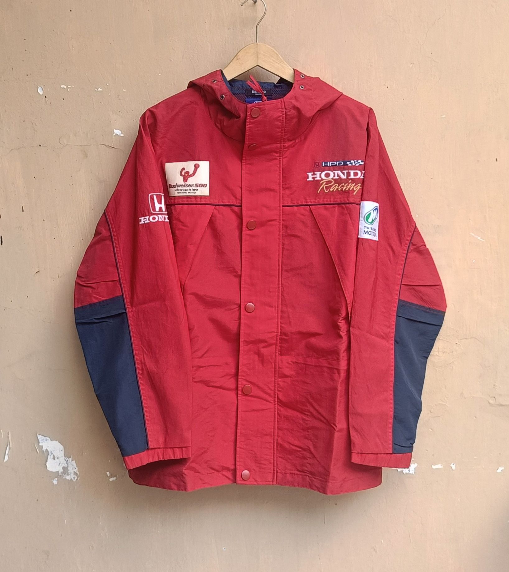 Honda × NASCAR Honda nascar racing budweiser 500 indy car race in japan Size US XL / EU 56 / 4 - 1 Thumbnail