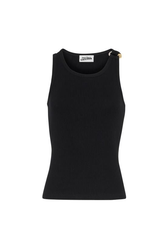 Jean Paul Gaultier JEAN PAUL GAULTIER Women Tops 25 03 W TO375 J014 00 Black Size S / US 4 / IT 40 - 1 Thumbnail