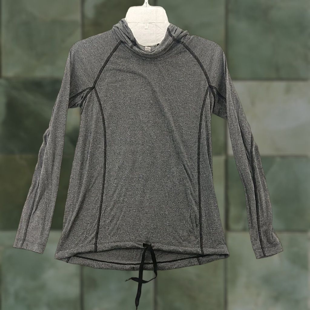 Under Armour Under Armour Hoodie Mens XS Threadborne HeatGear Long Sleeve Gym Shirt Size US XS / EU 42 / 0 - 1 Thumbnail