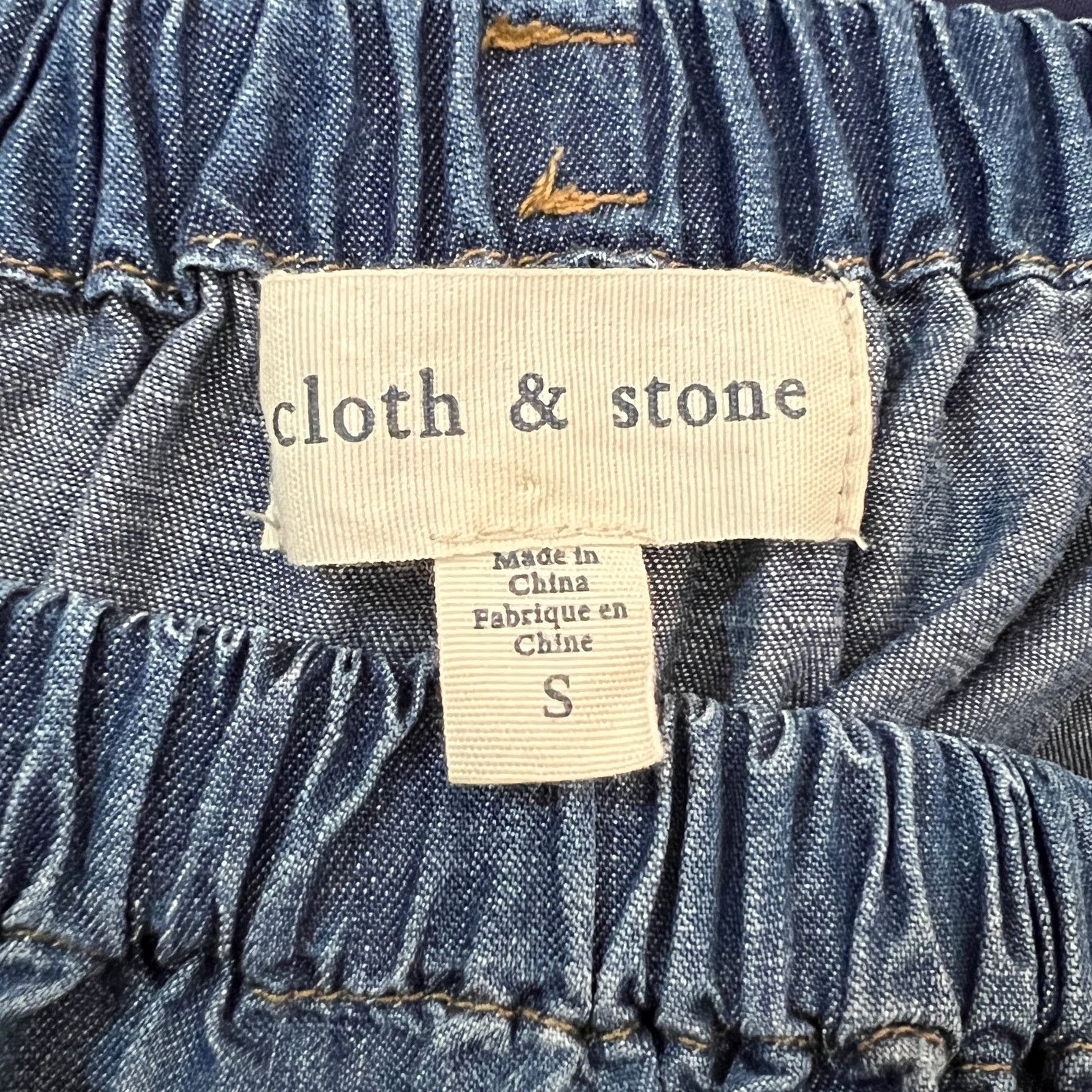 Other Cloth & Stone Off Shoulder Split Sleeve Side Chambray Top Size S / US 4 / IT 40 - 7 Thumbnail