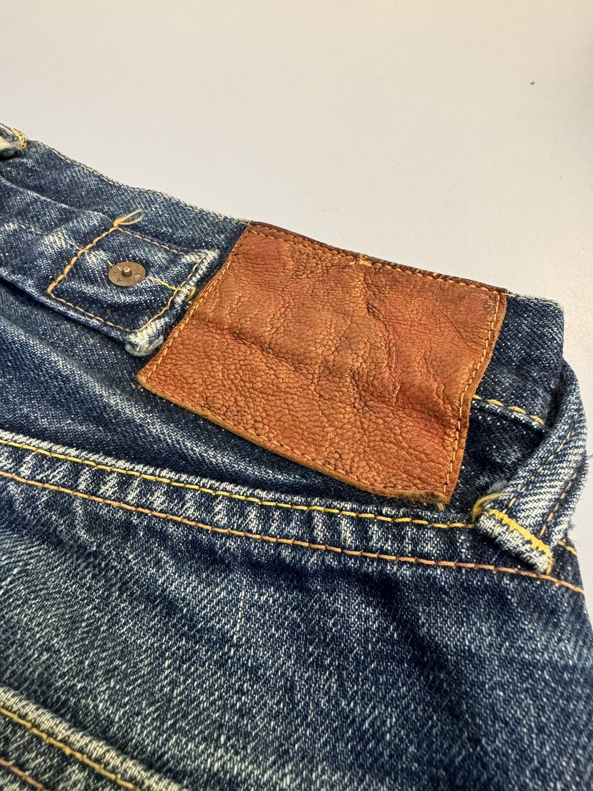Evisu Evisu Leather Pie Japan Selvedge Size 30 Size US 30 / EU 46 - 6 Thumbnail