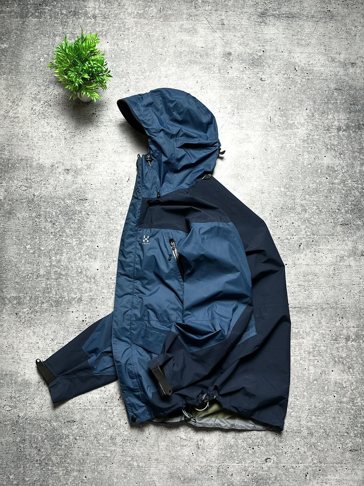 Haglofs Vintage Haglofs Gore-Tex Paclite Shell Outdoor Rain Jacket Size US S / EU 44-46 / 1 - 1 Thumbnail