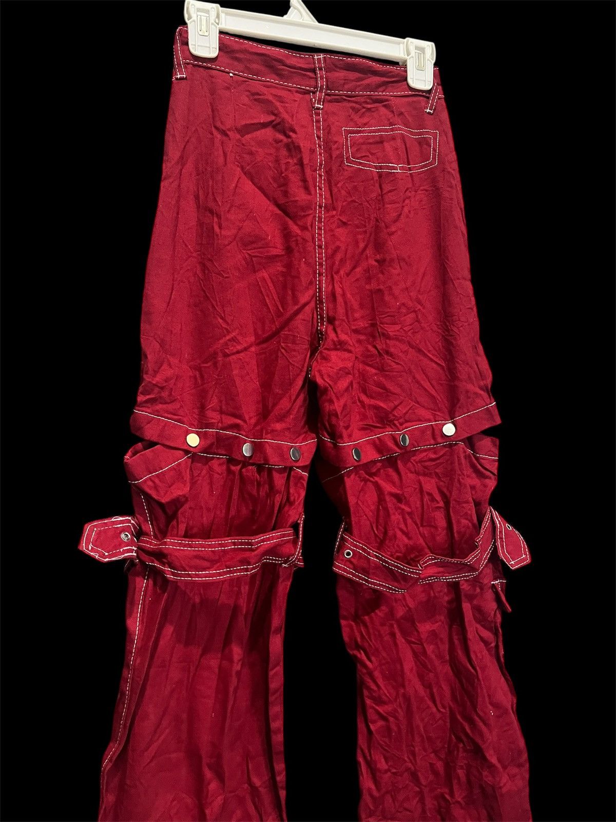 Japanese Brand Bondage Pants Punk Emo Aesthetic Grunge Clotes Japanese Size 26" / US 2 / IT 38 - 4 Thumbnail