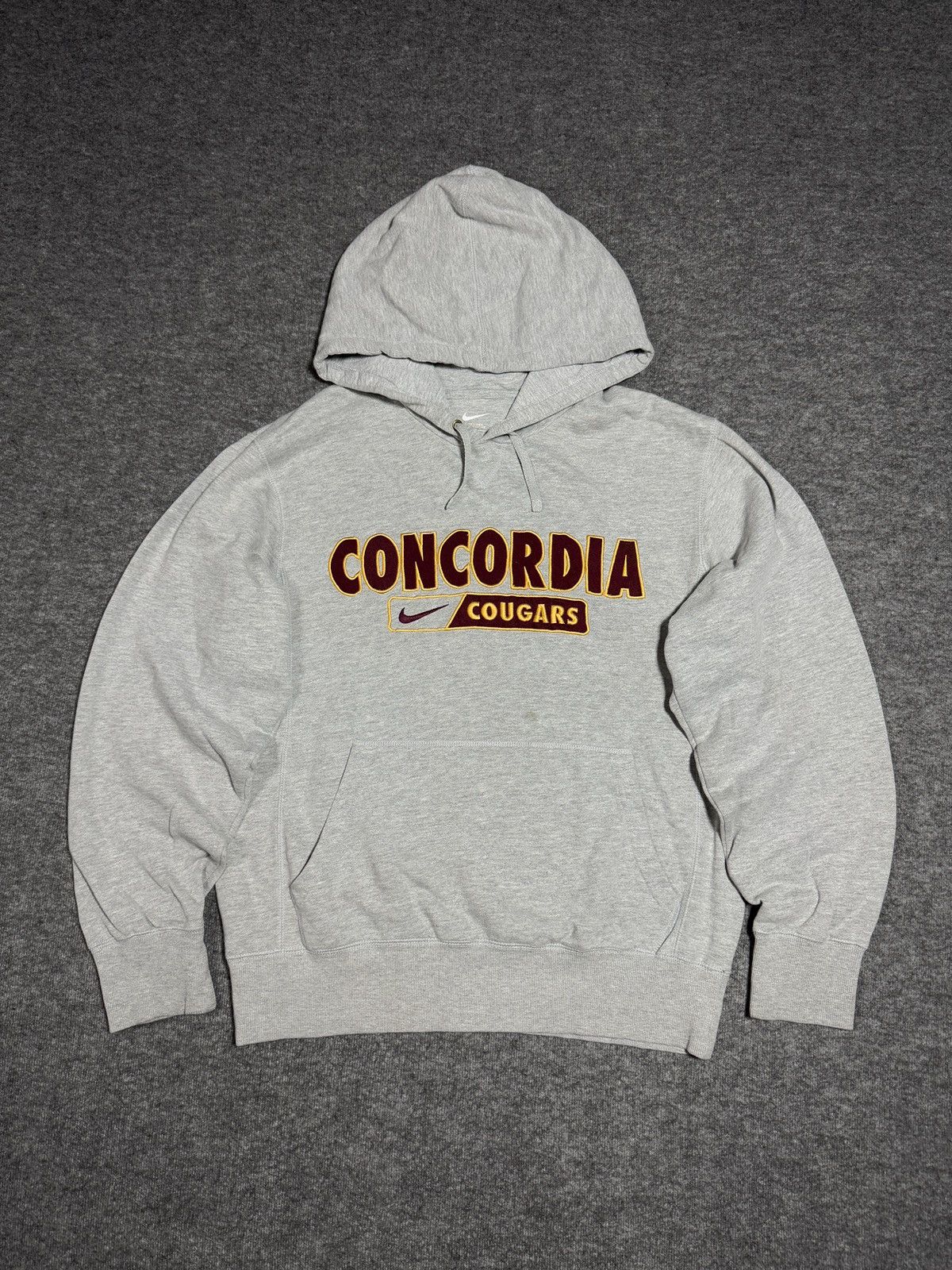 Nike NIKE Concordia Cougars University Hoodie Gray Size S Size US S / EU 44-46 / 1 - 1 Thumbnail