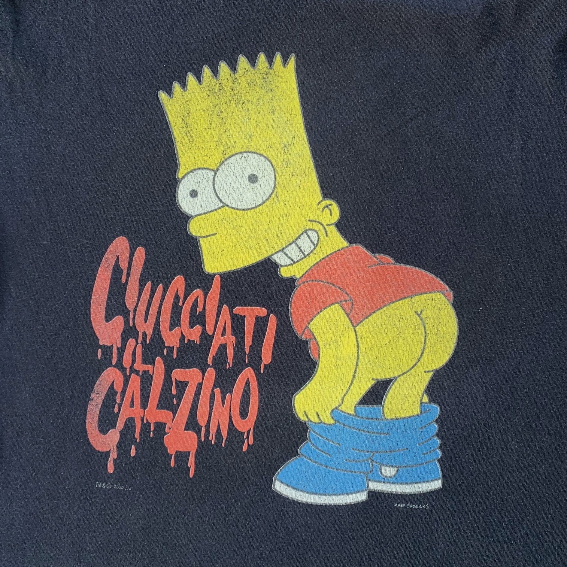 The Simpsons Vintage 2000 BART SIMPSON t shirt Single stitch Fox 90s / S Size US S / EU 44-46 / 1 - 4 Thumbnail