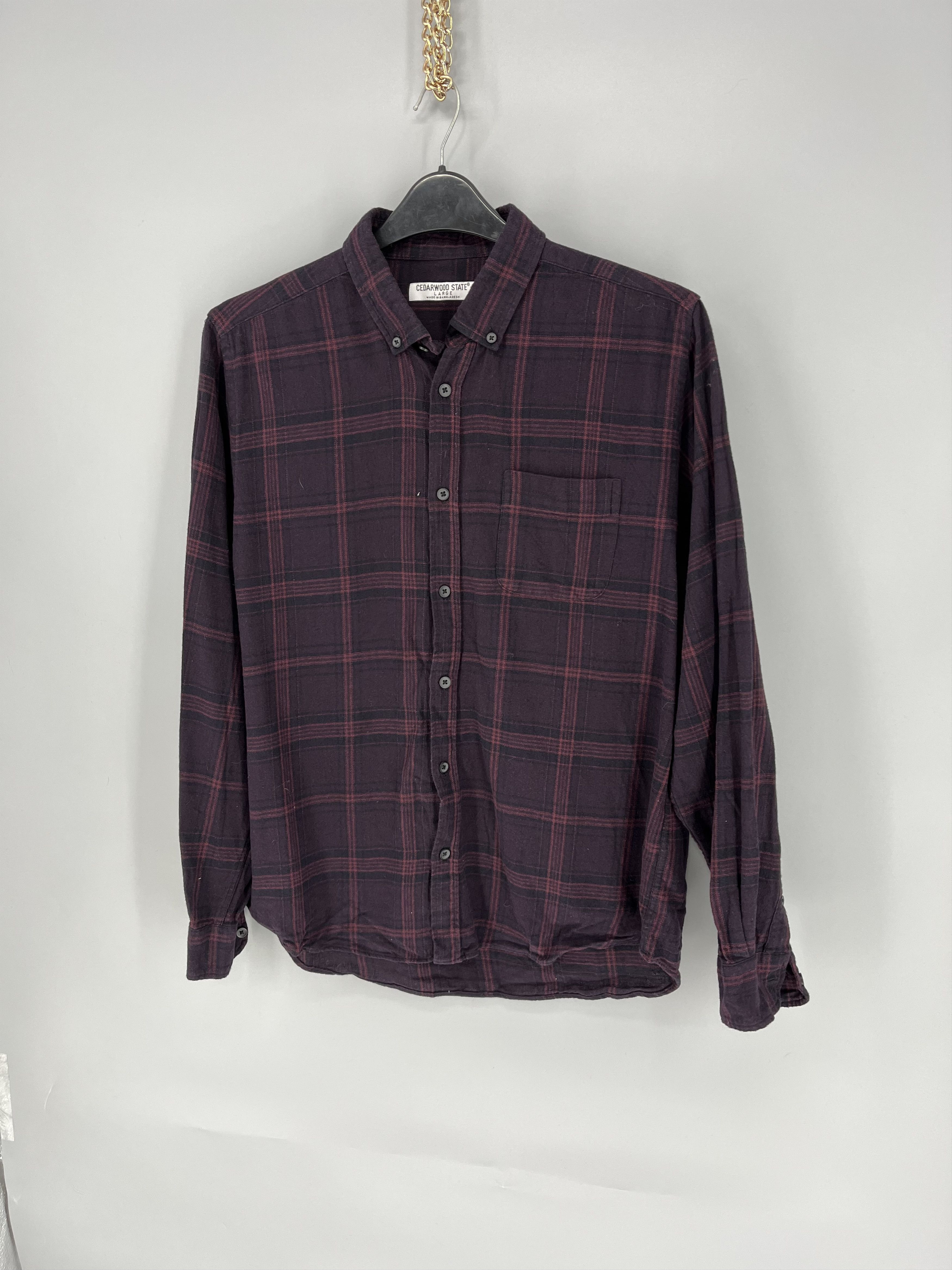 Flannel × Vintage Vintage Y2K Flannel Shirt Travis Scott style Size US L / EU 52-54 / 3 - 3 Thumbnail
