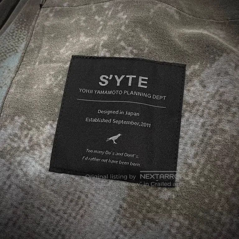 Yohji Yamamoto Yohji Yamamoto size 3 Splash-ink blazer Size 48R - 7 Thumbnail