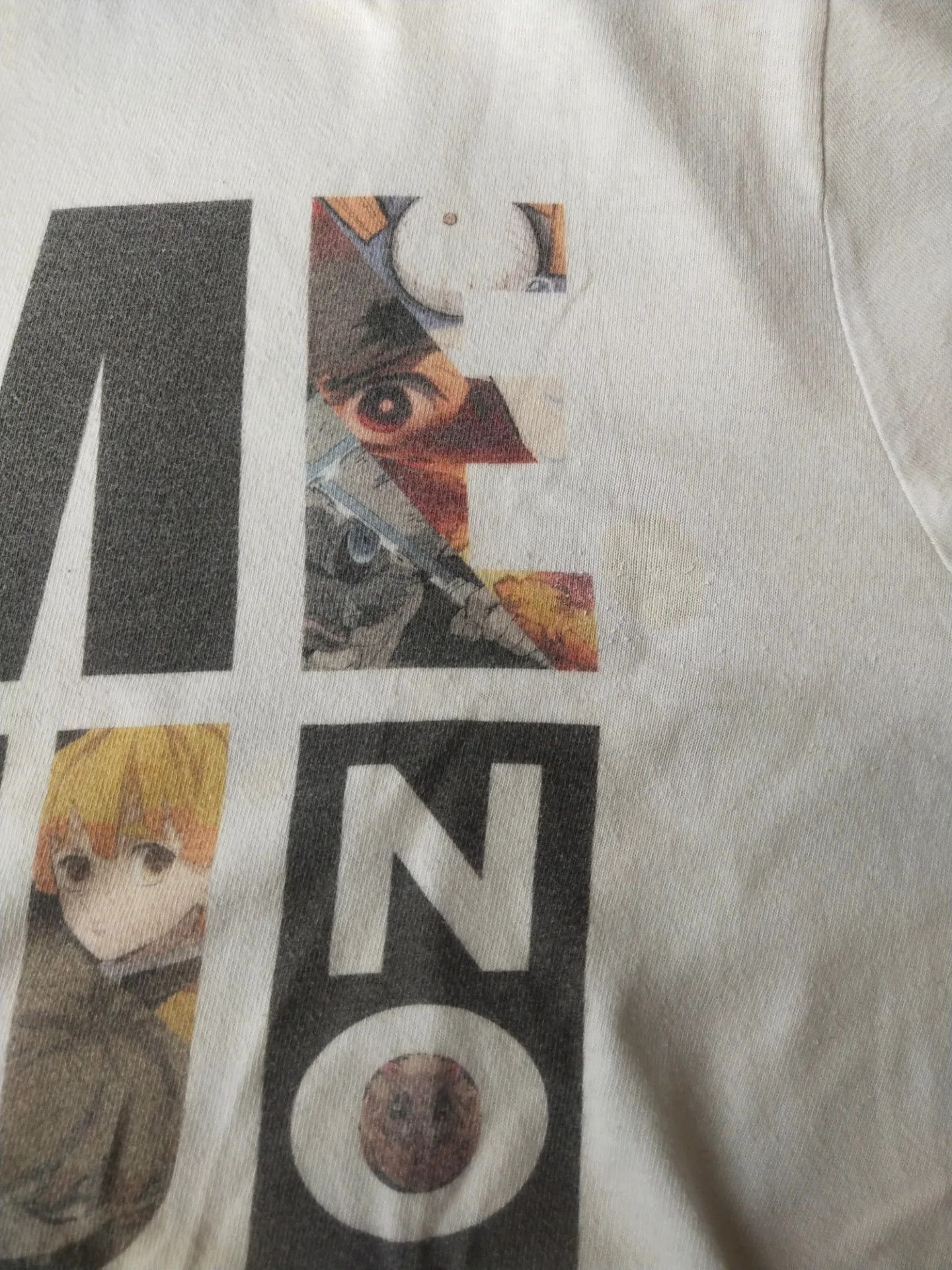 Anime Demon Slayer Kimetsu no Yaiba Letter Graphic Anime Tee Size US M / EU 48-50 / 2 - 3 Thumbnail