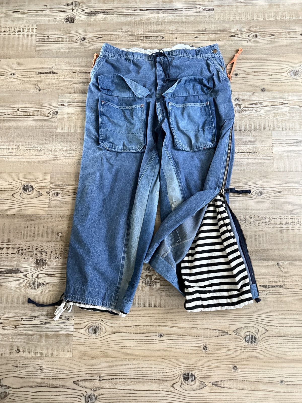 Greg Lauren Greg Lauren Distressed Pant Size US 38 / EU 54 - 1 Thumbnail