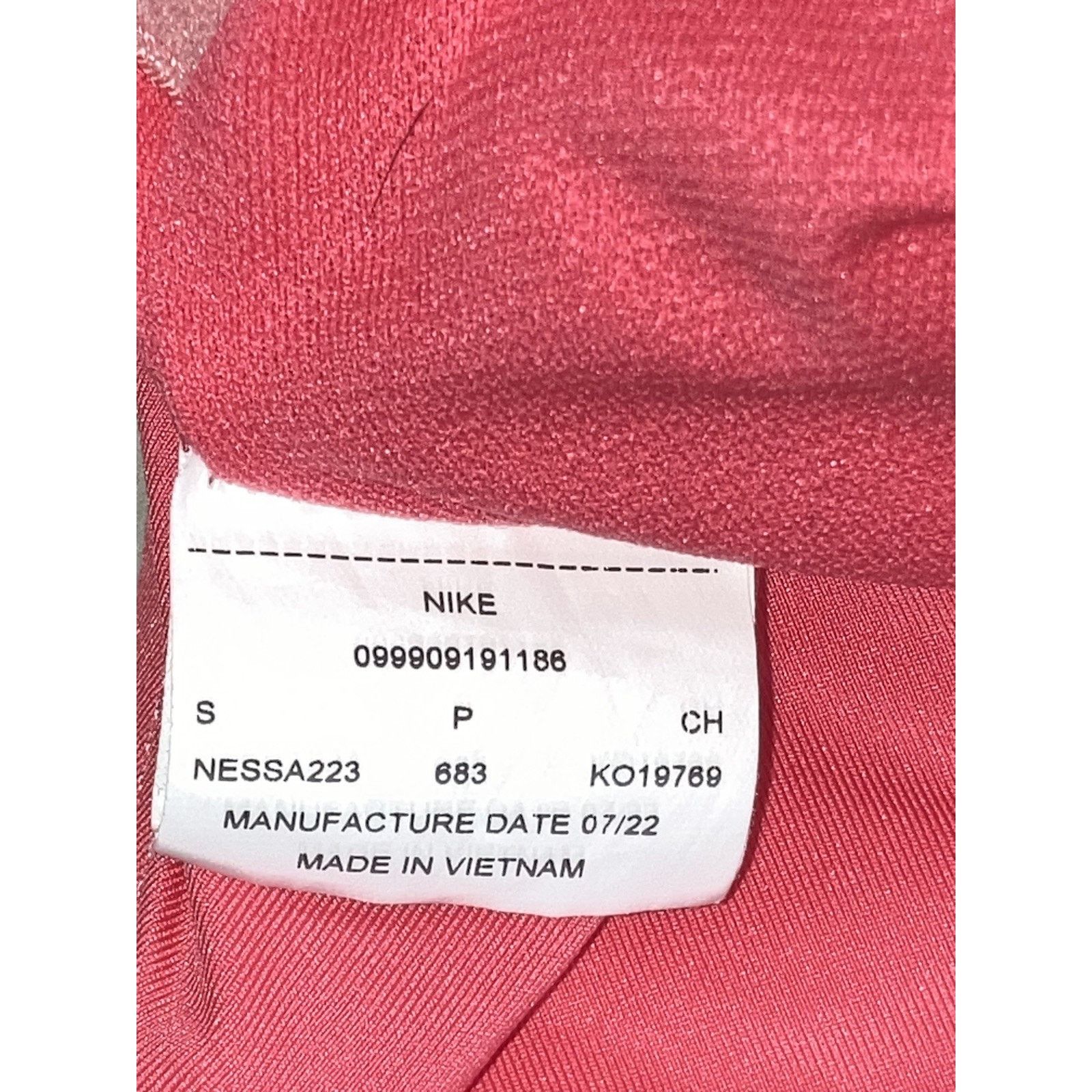 Nike Nike Women's Small UBack 1 Piece Bathing Swimsuit Coral Pink Size ONE SIZE - 3 Thumbnail