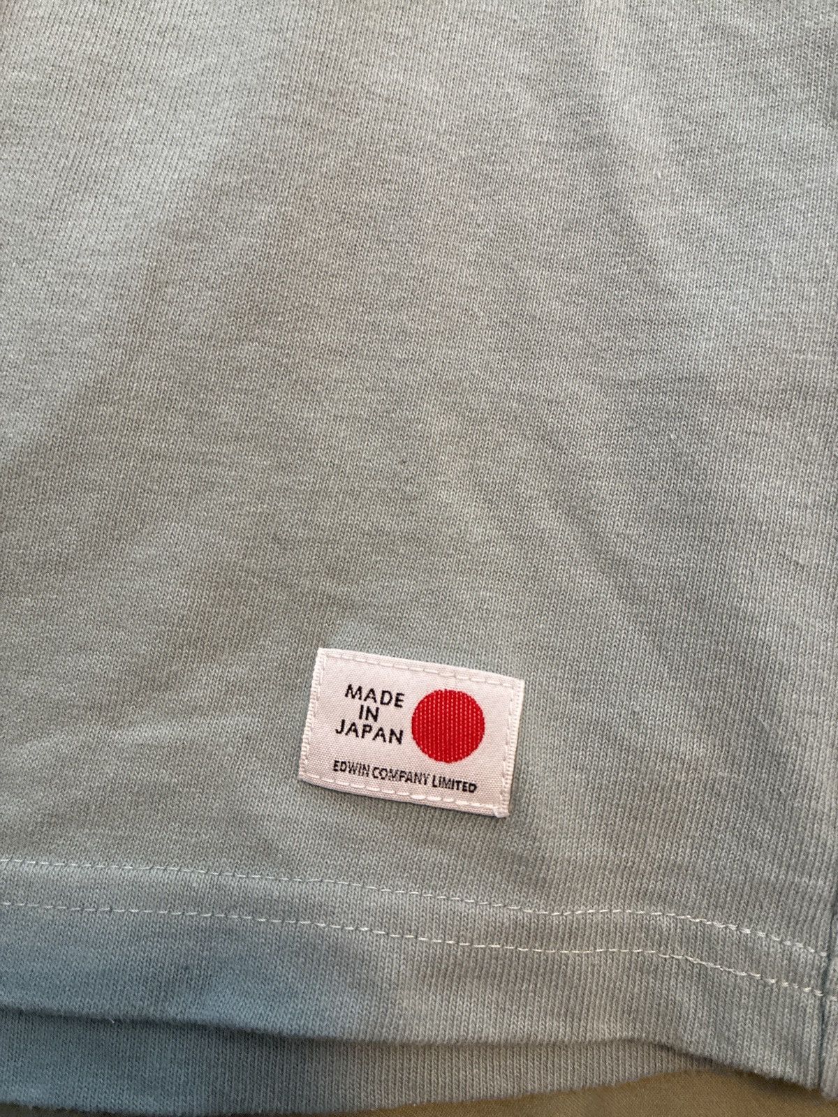 Edwin Edwin Made in Japan Boxy Tee, Mint Size US M / EU 48-50 / 2 - 2 Thumbnail