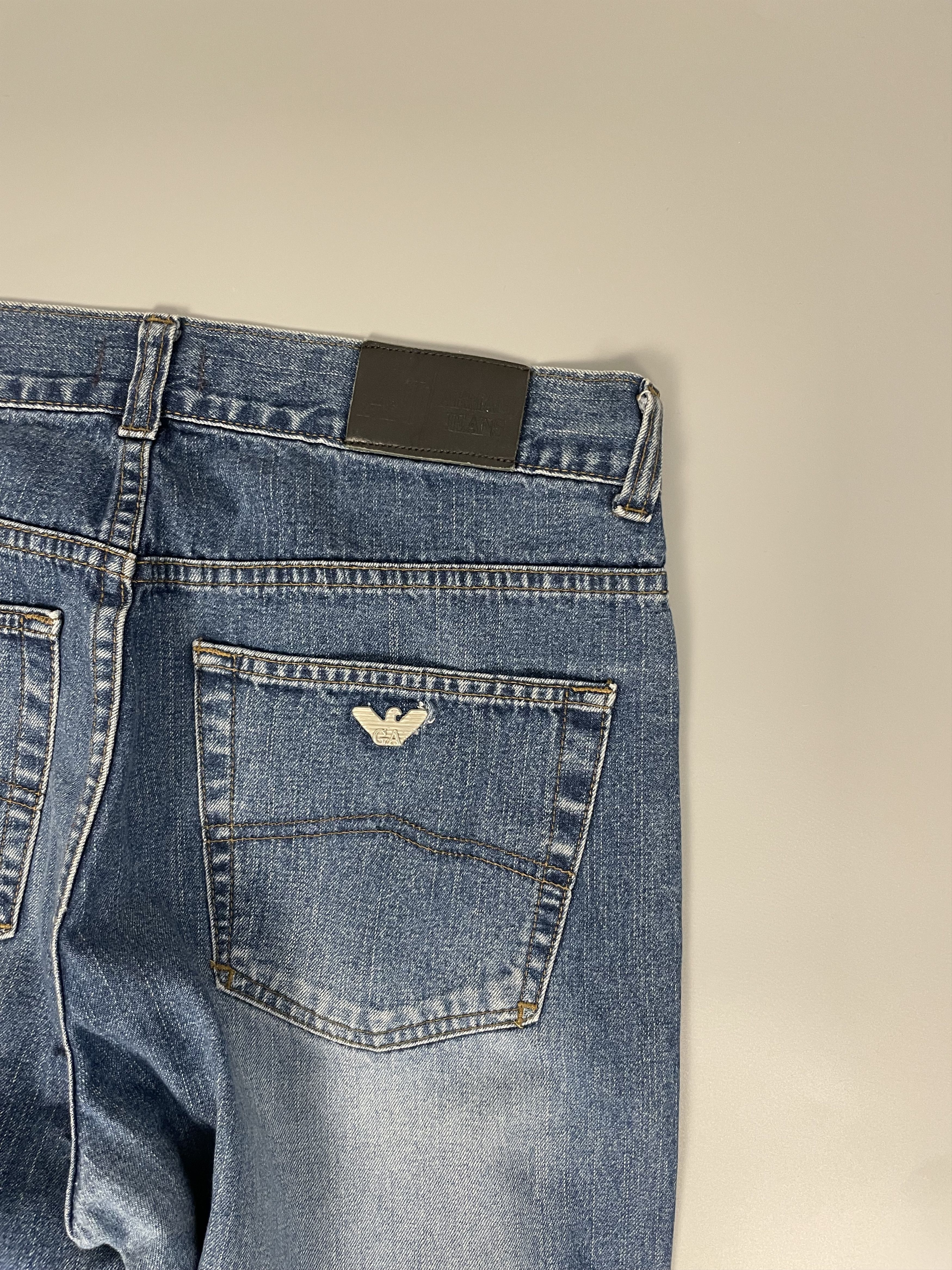 Armani VINTAGE ARMANI JEANS BAGGY DENIM Size US 32 / EU 48 - 4 Thumbnail