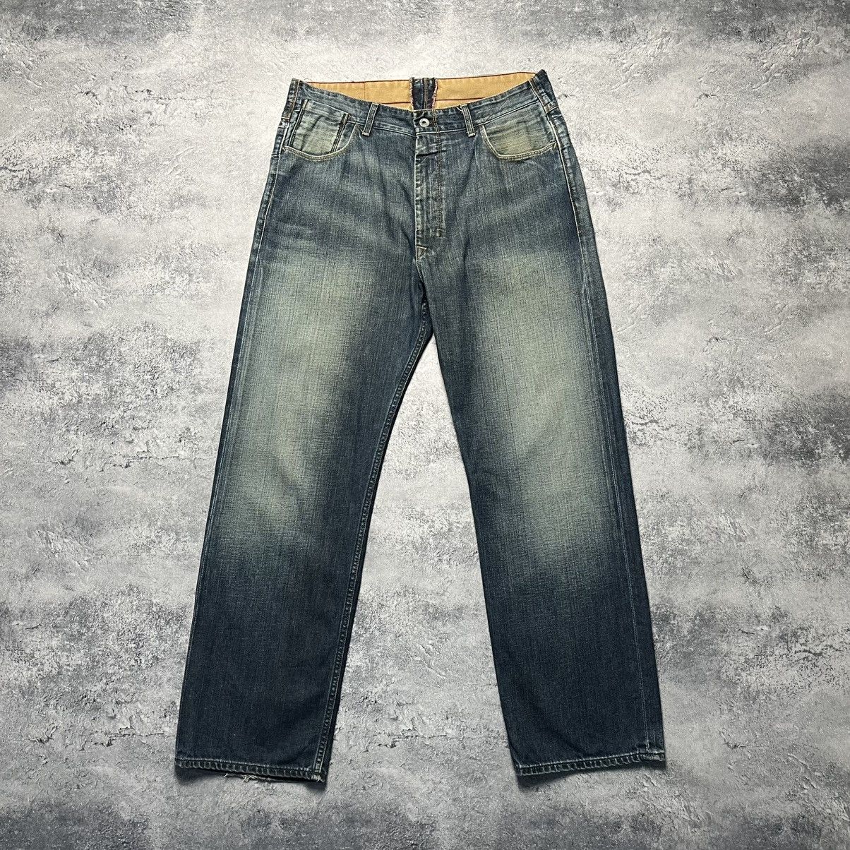 Polo Ralph Lauren × Vintage Vintage Polo Ralph Lauren Distressed Denim Jeans Luxury Size US 34 / EU 50 - 1 Thumbnail