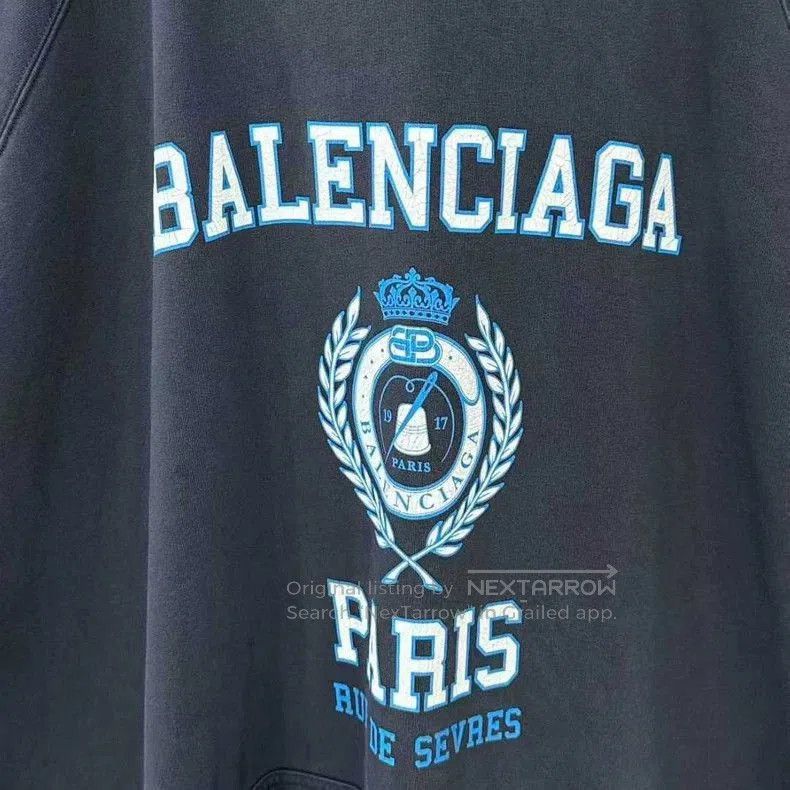 Balenciaga Balenciaga Sleeveless Crown Wheat Ear Hoodie. Size US XL / EU 56 / 4 - 5 Thumbnail