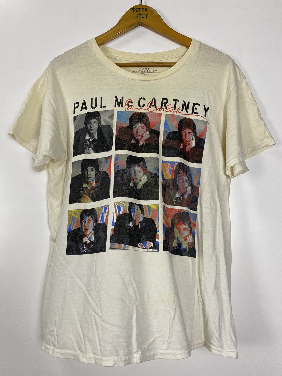 Band Tees × Vintage Vintage Paul Mccartney tee Size US L / EU 52-54 / 3 - 3 Thumbnail