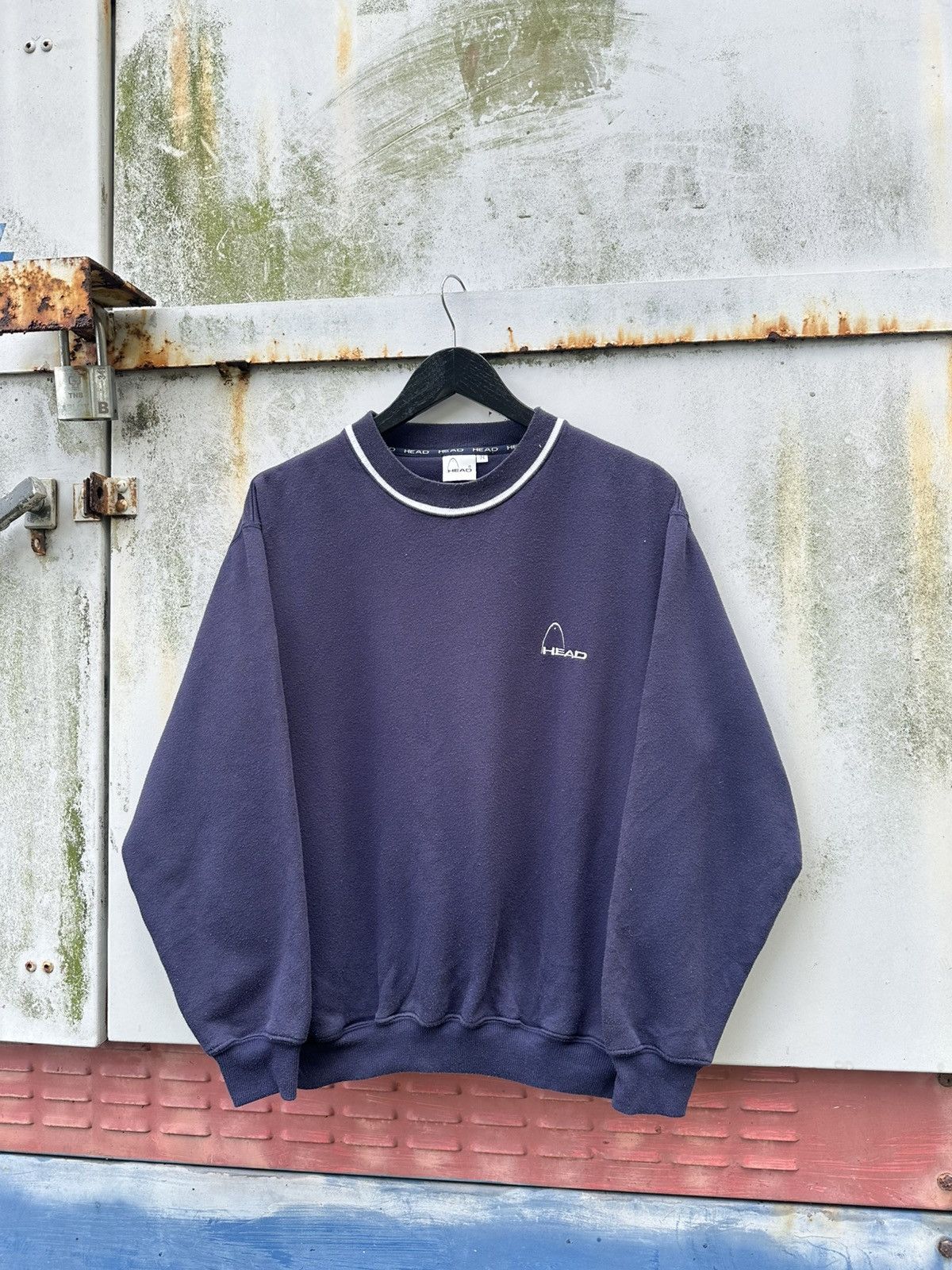 Vintage 👹Vintage Head Small Logo Crewneck Size US S / EU 44-46 / 1 - 2 Thumbnail