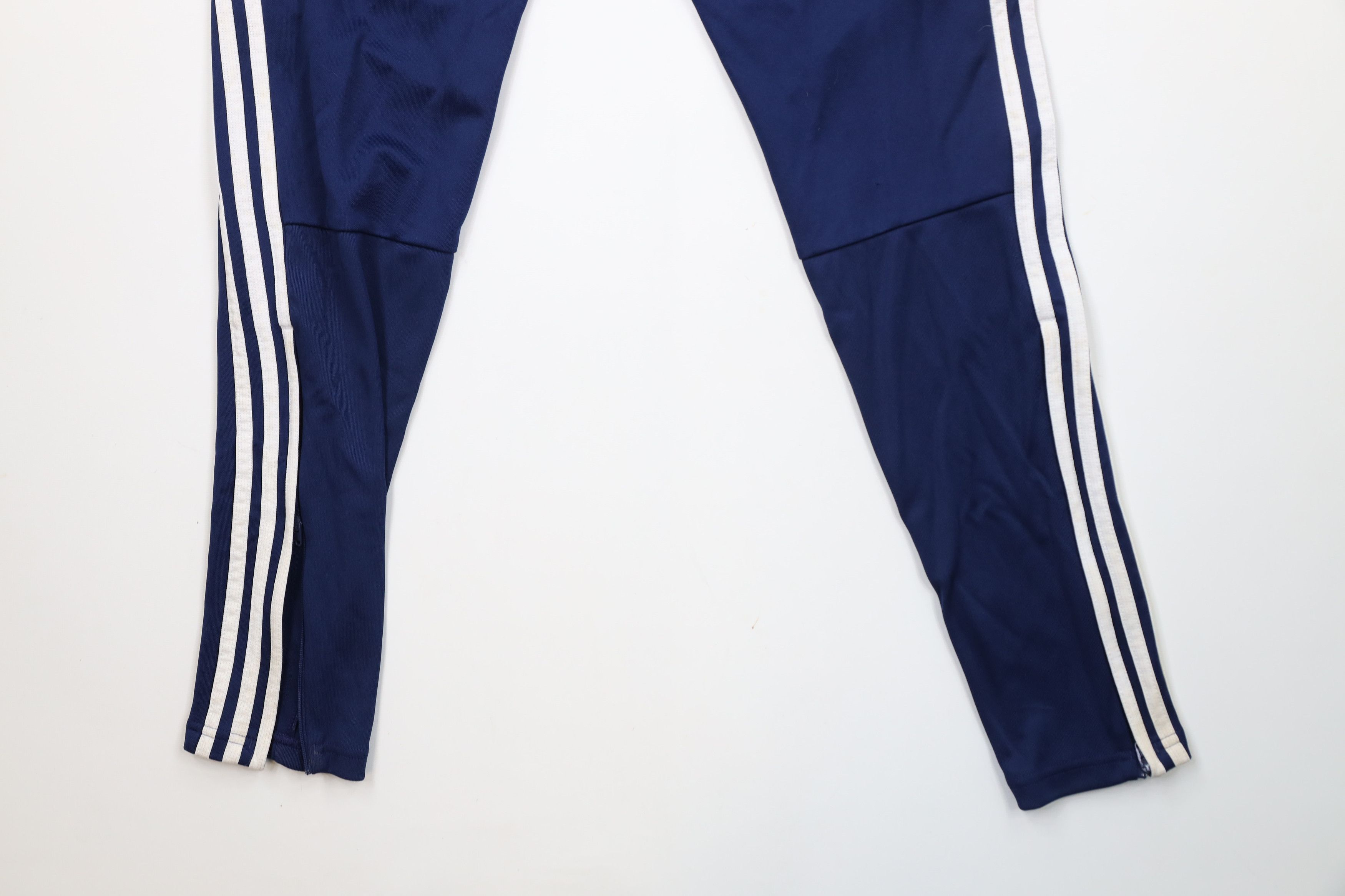 Adidas × Vintage Vintage Y2K Adidas Striped Tapered Soccer Warm Up Pants Blue Size US 32 / EU 48 - 14 Thumbnail