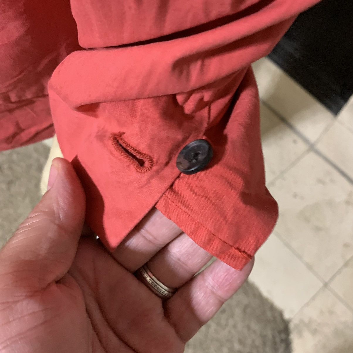 Theory Theory 2 Btn Single Vent Cotton Blazer Size 44R - 4 Thumbnail